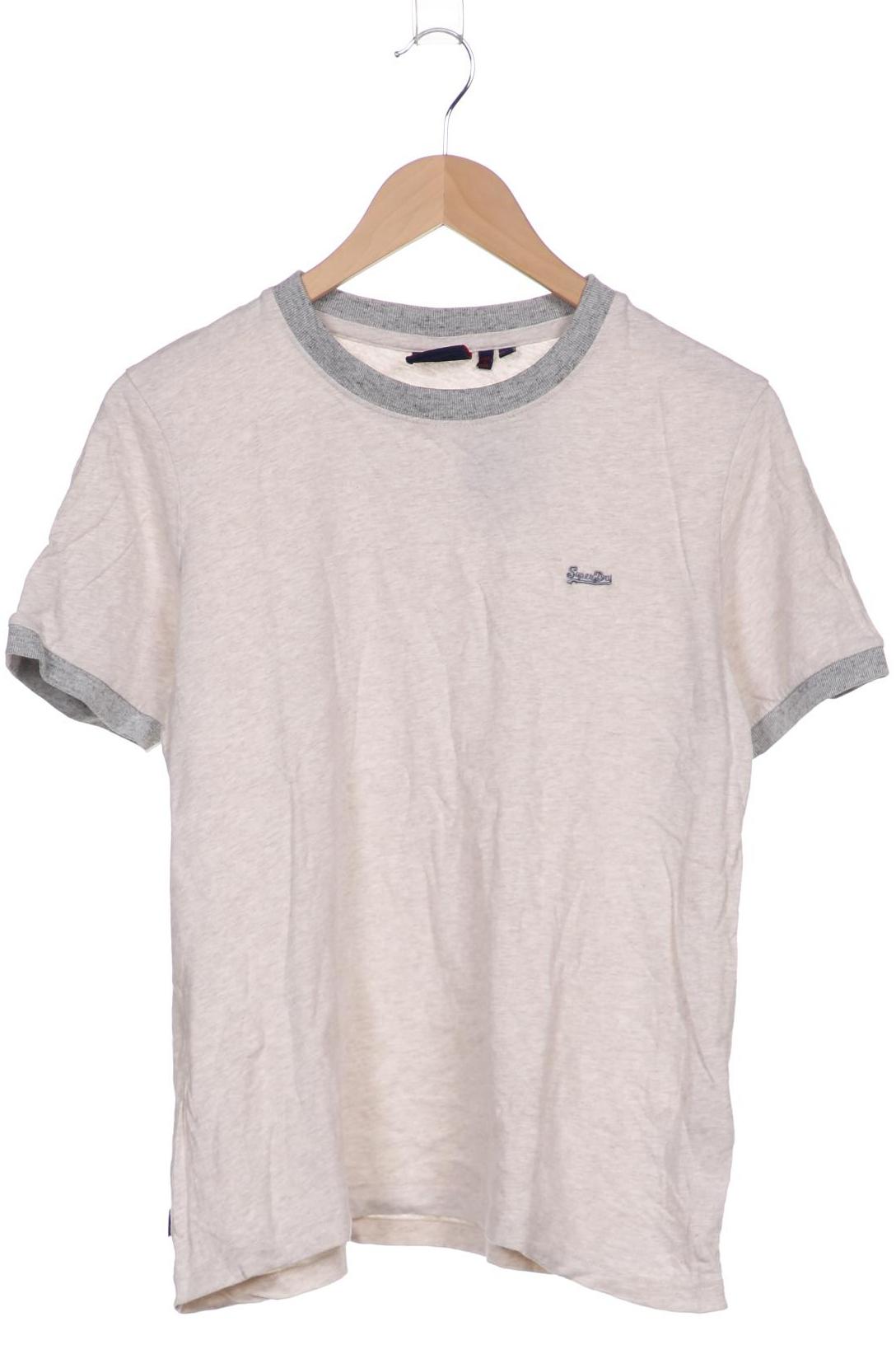 

Superdry Damen T-Shirt, beige, Gr. 40