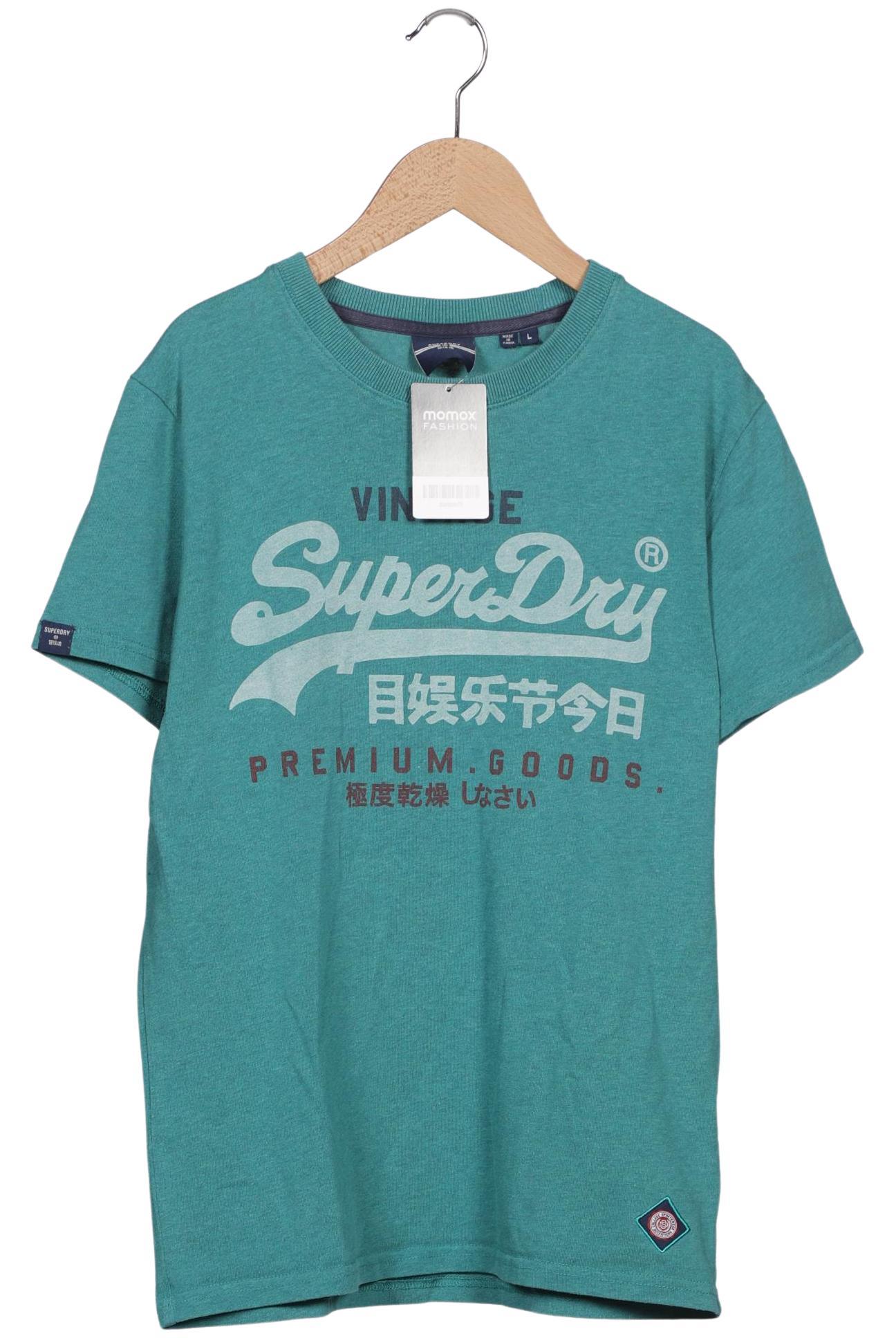

Superdry Damen T-Shirt, türkis, Gr. 42