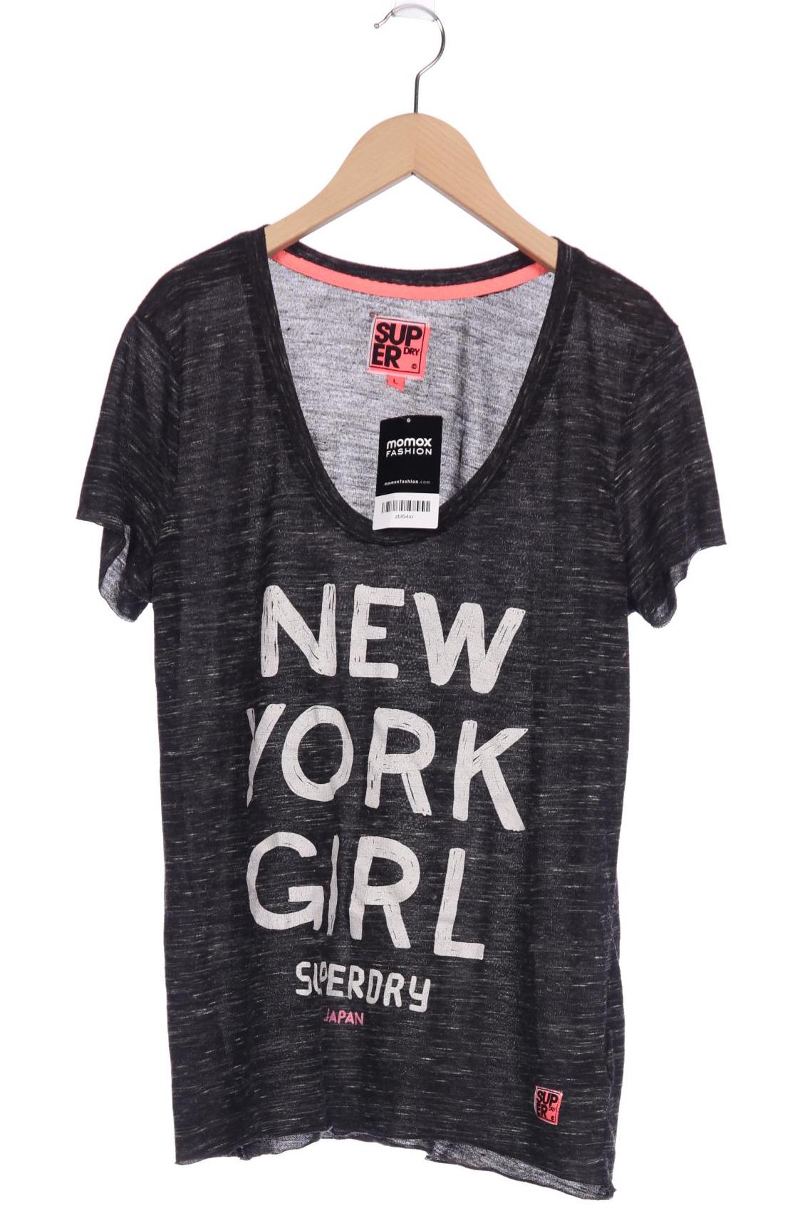 

Superdry Damen T-Shirt, schwarz