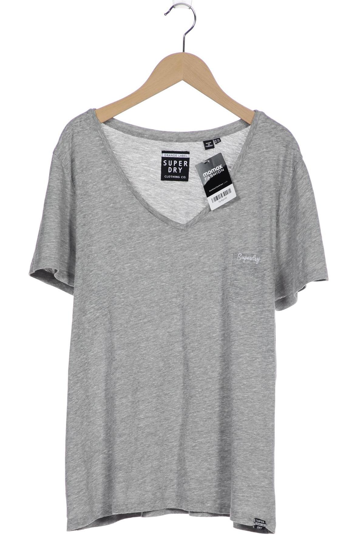 

Superdry Damen T-Shirt, grau, Gr. 42