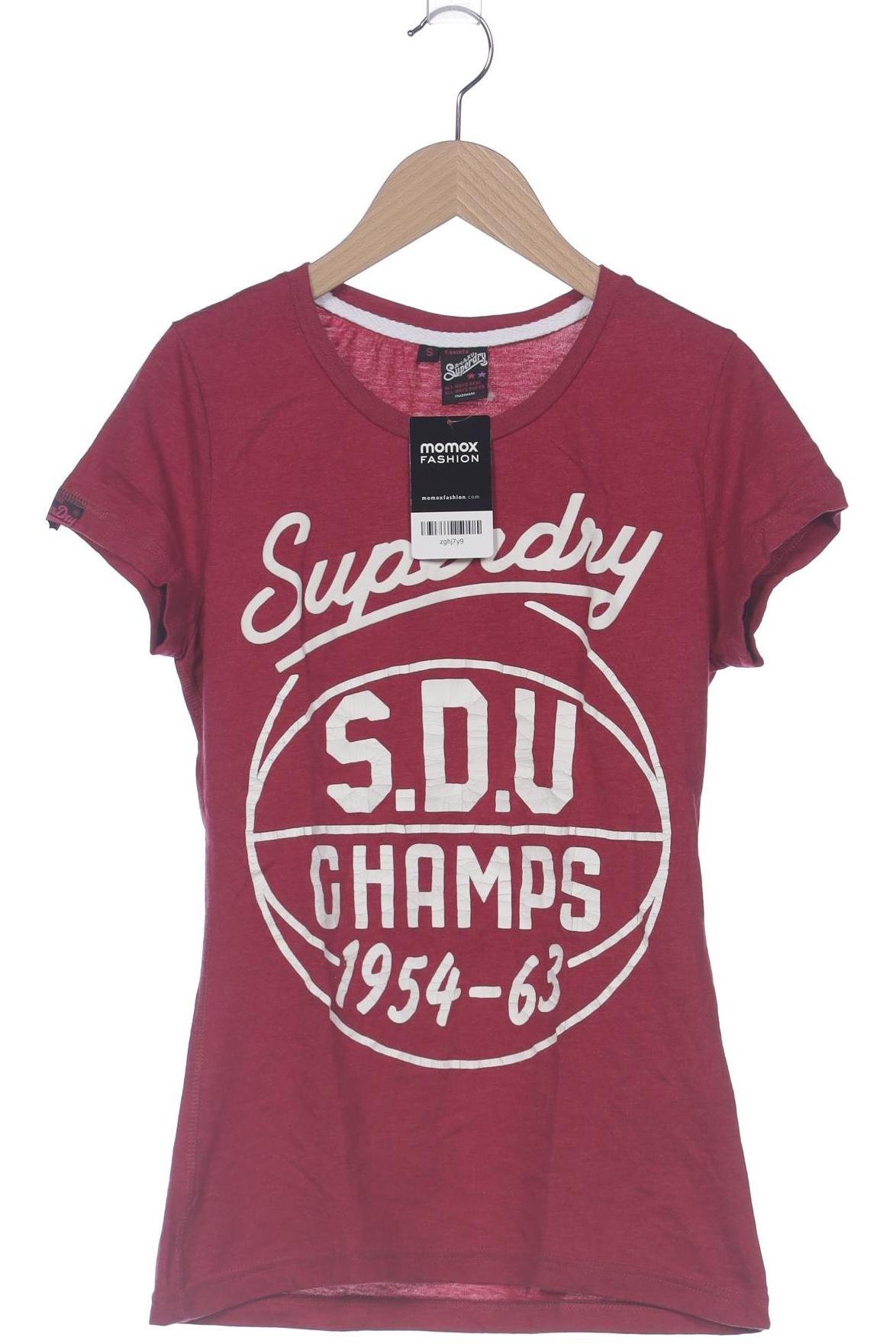 

Superdry Damen T-Shirt, pink, Gr. 36