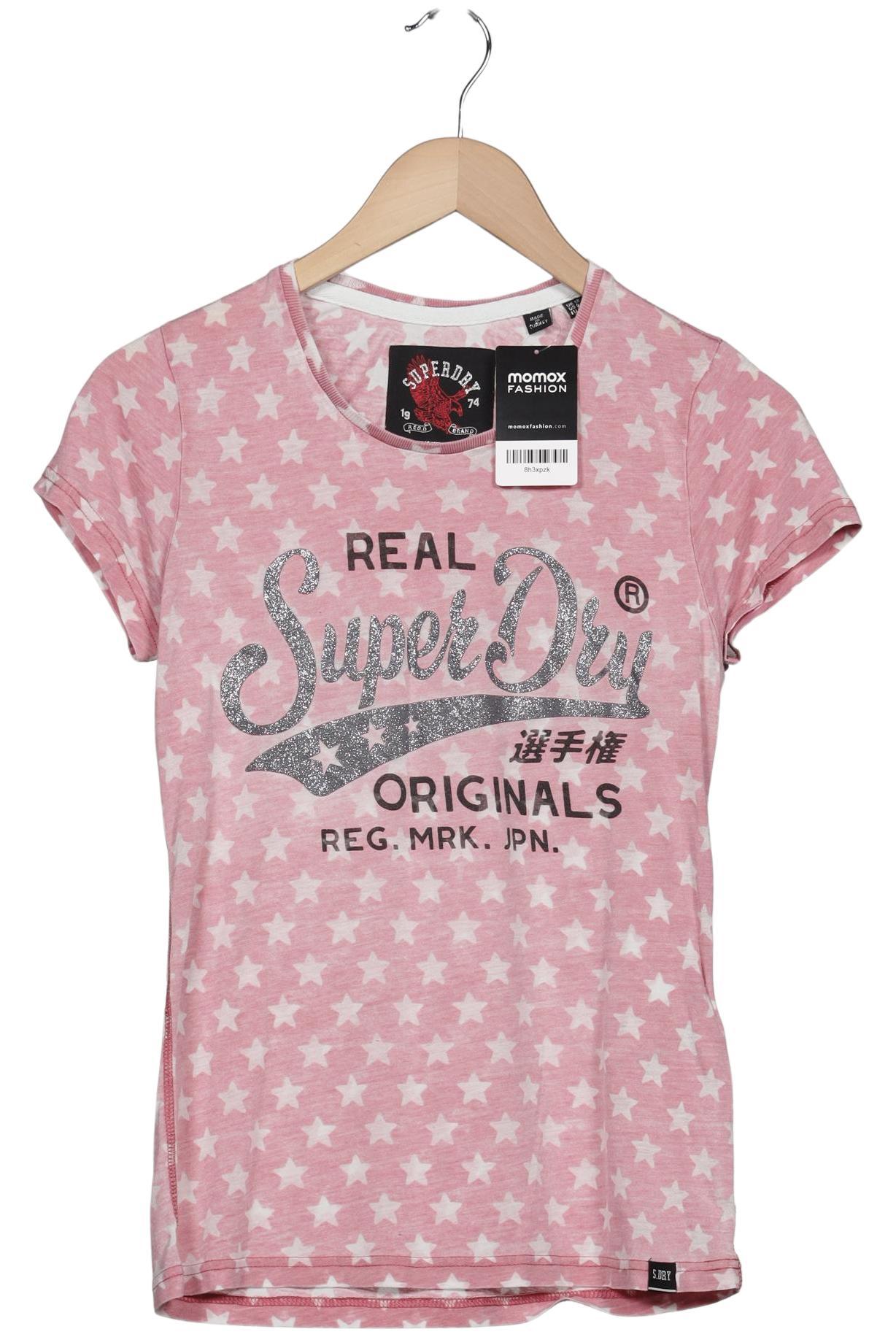 

Superdry Damen T-Shirt, pink, Gr. 40