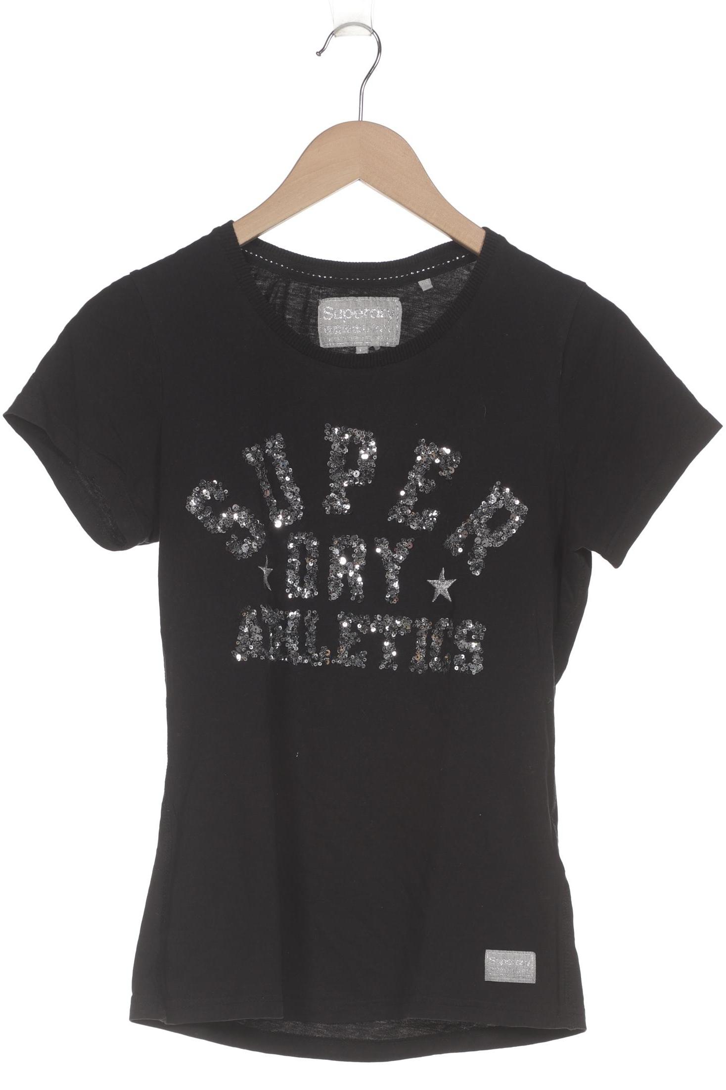 

Superdry Damen T-Shirt, schwarz, Gr. 42