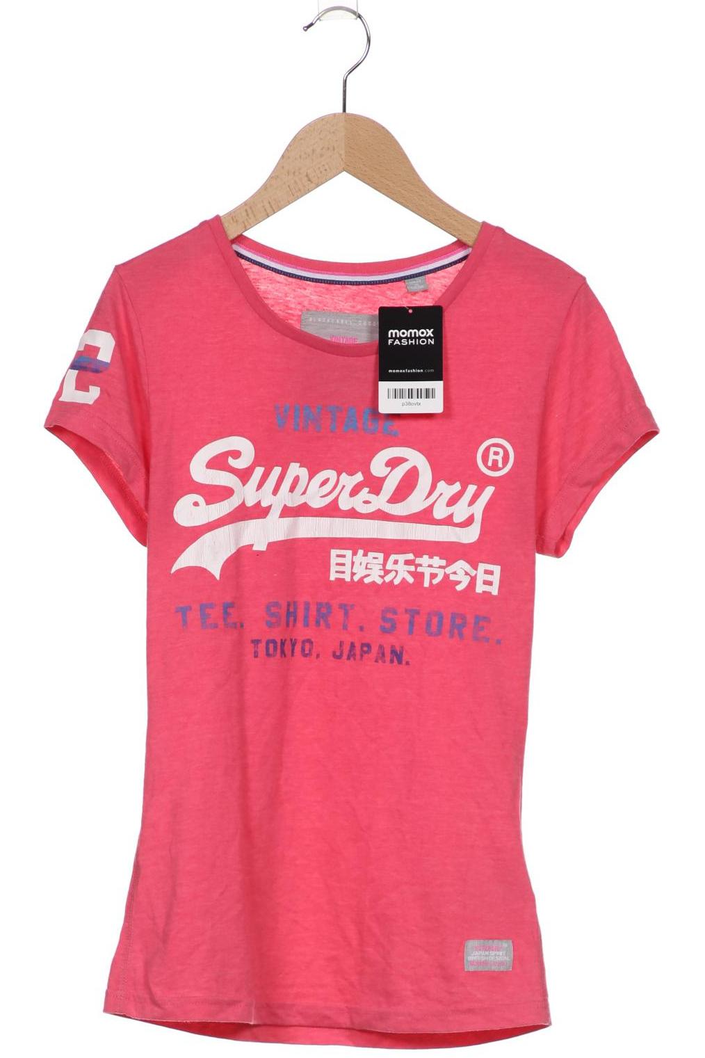 

Superdry Damen T-Shirt, pink, Gr. 38