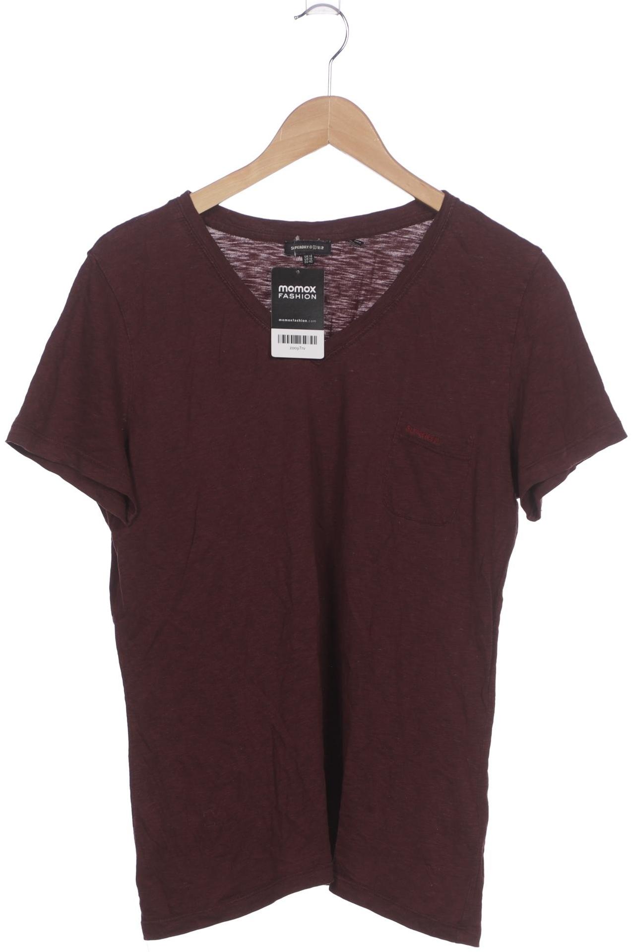 

Superdry Damen T-Shirt, bordeaux, Gr. 42