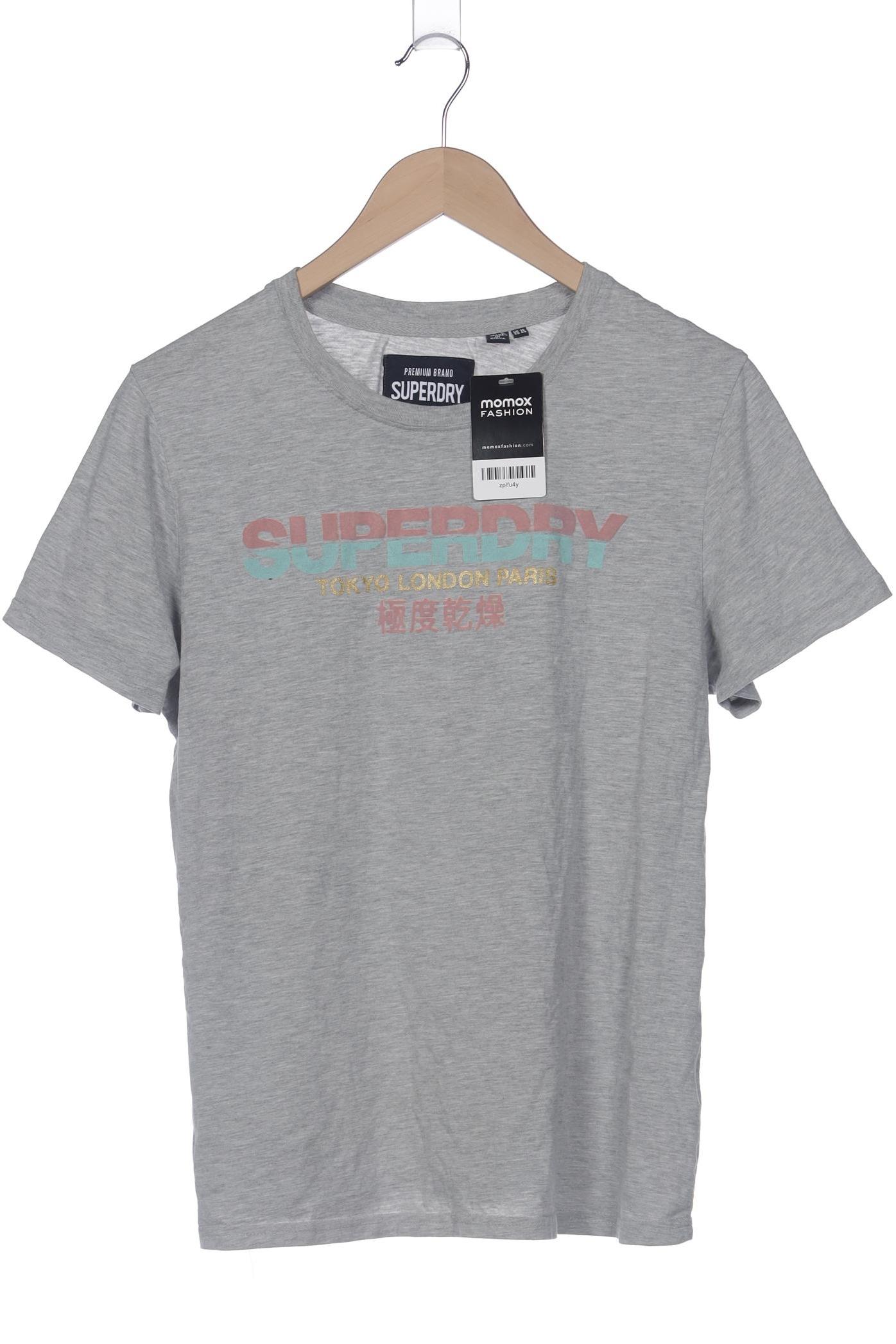 

Superdry Damen T-Shirt, grau, Gr. 44