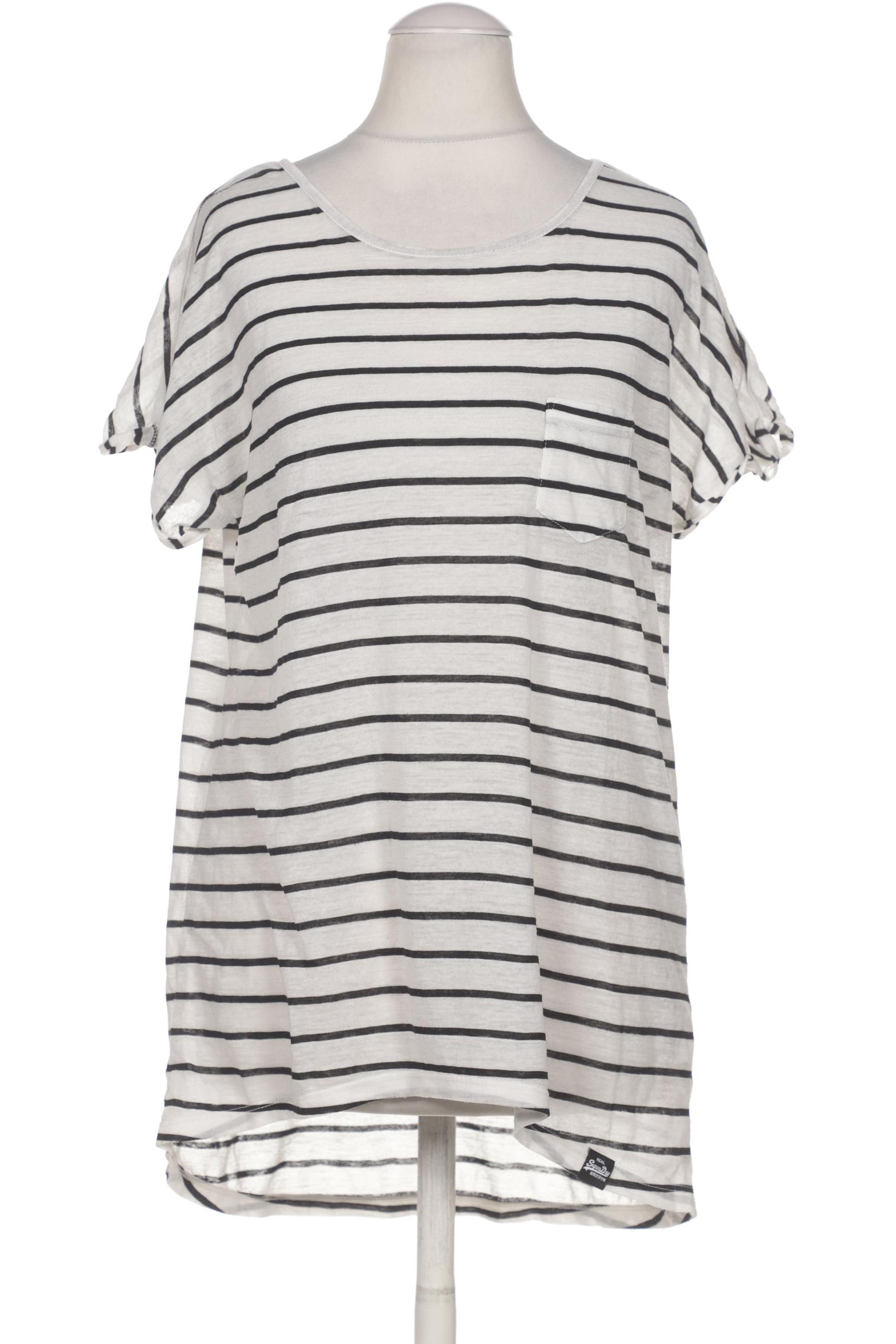 

Superdry Damen T-Shirt, weiß, Gr. 34