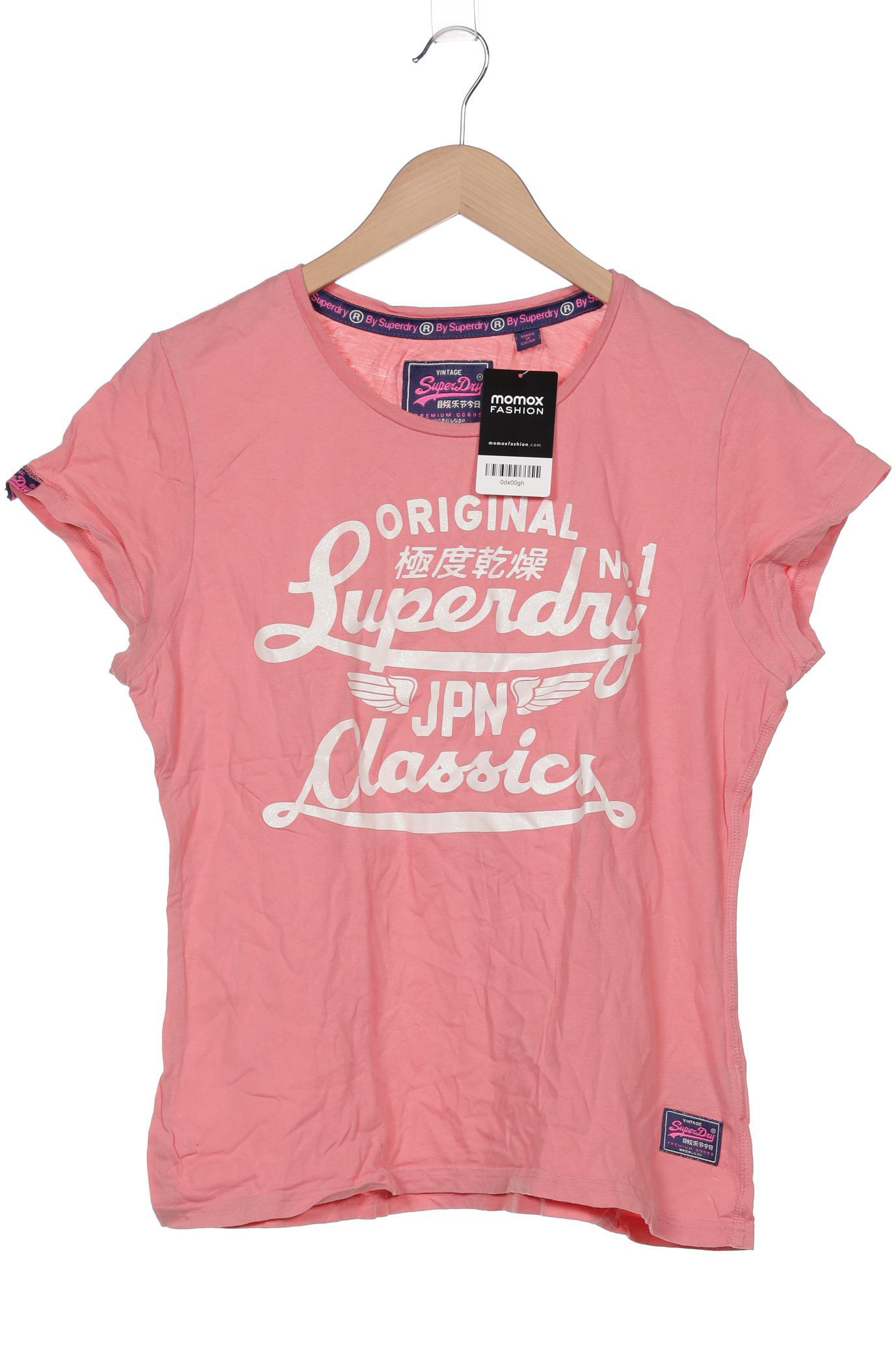 

Superdry Damen T-Shirt, pink, Gr. 44