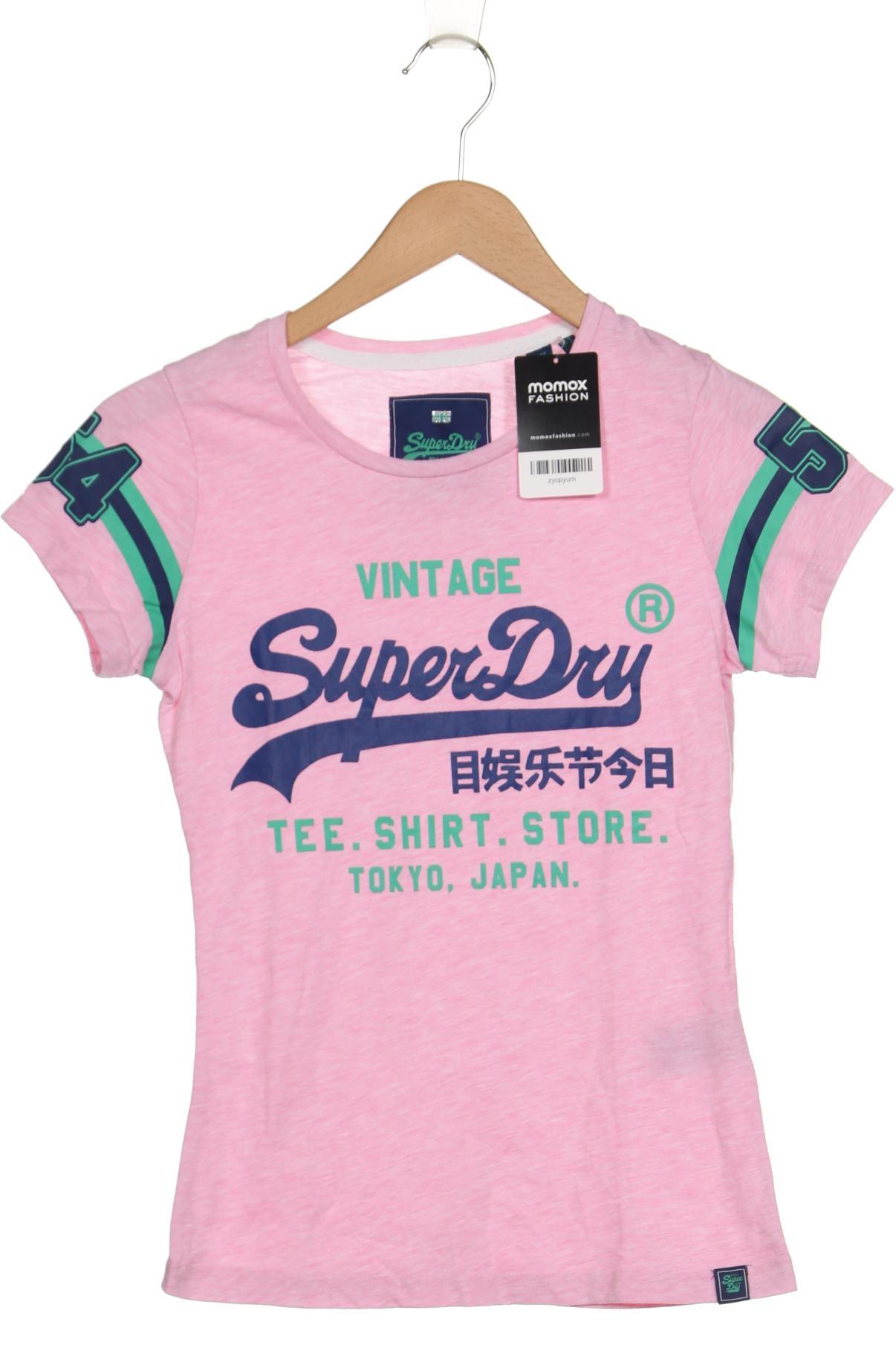 

Superdry Damen T-Shirt, pink, Gr. 36