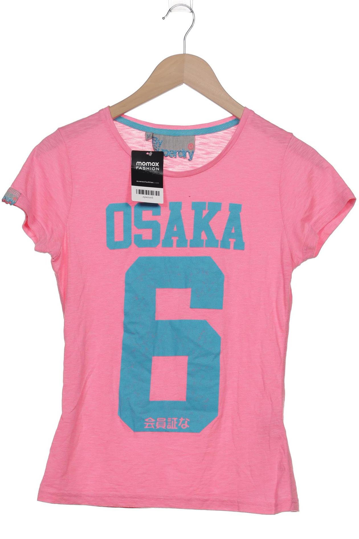 

Superdry Damen T-Shirt, pink, Gr. 38