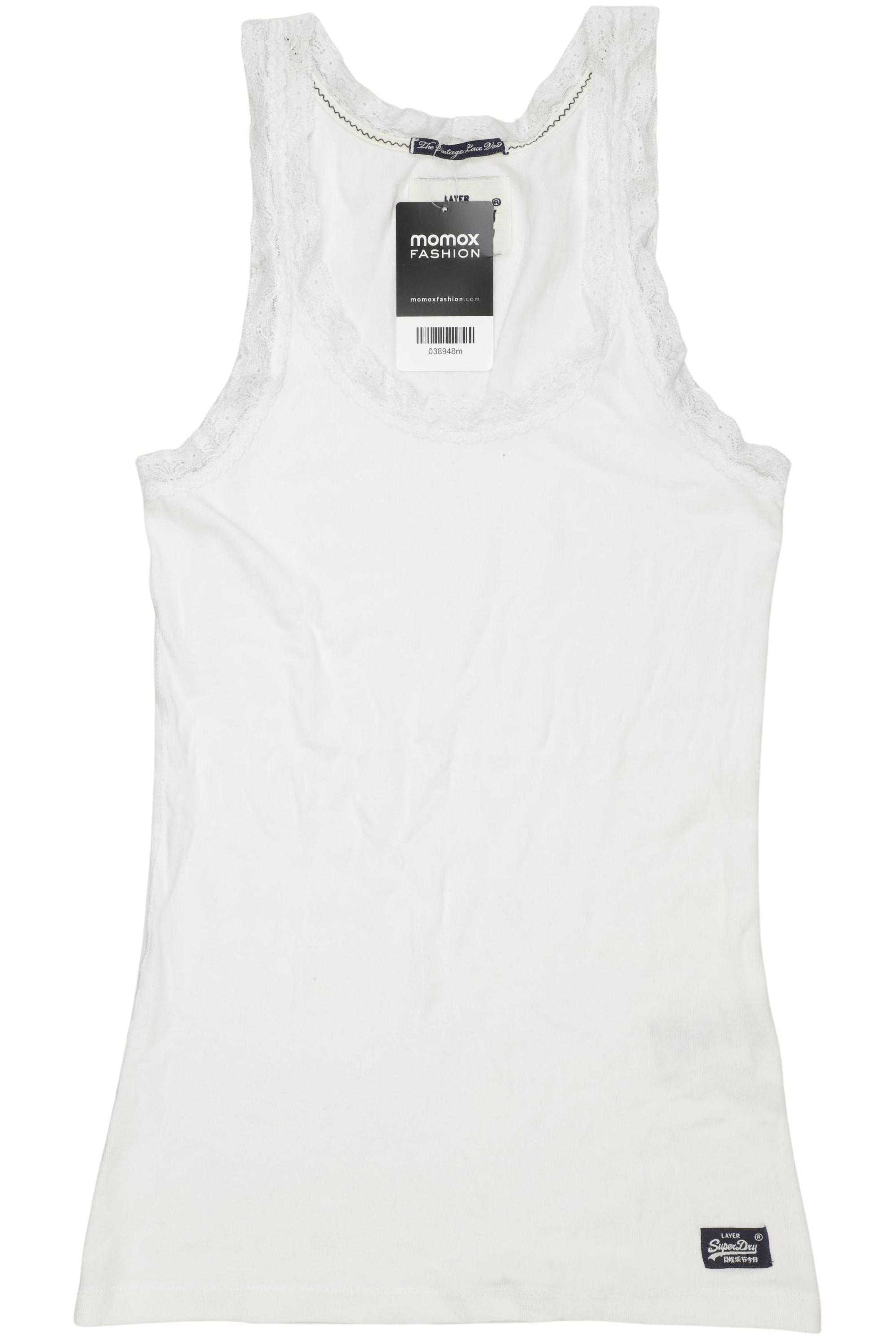 

Superdry Damen Top, weiß, Gr. 38
