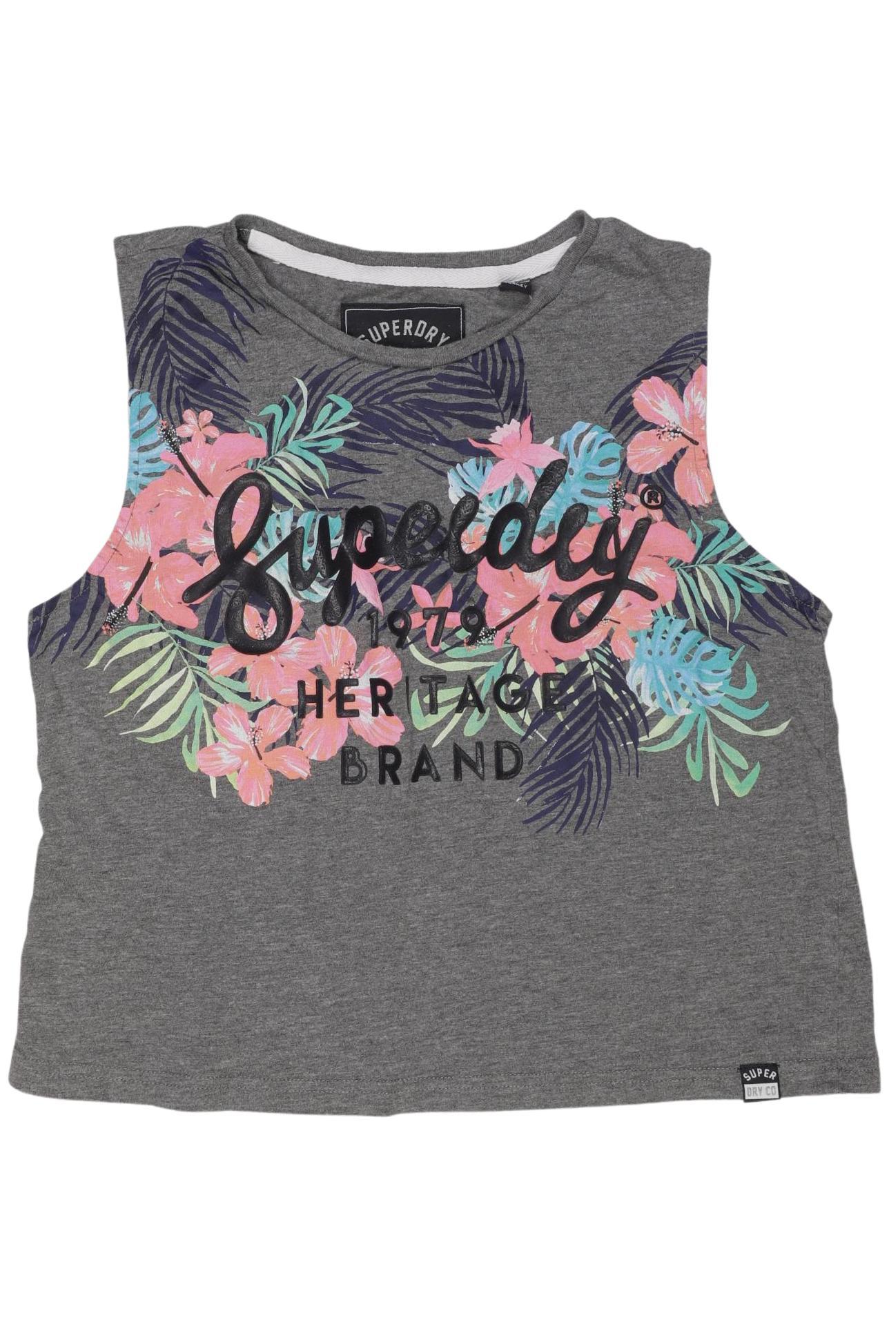 

Superdry Damen Top, grau, Gr. 32