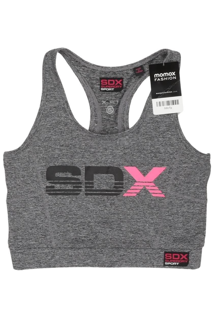 

Superdry Damen Top, grau, Gr. 36
