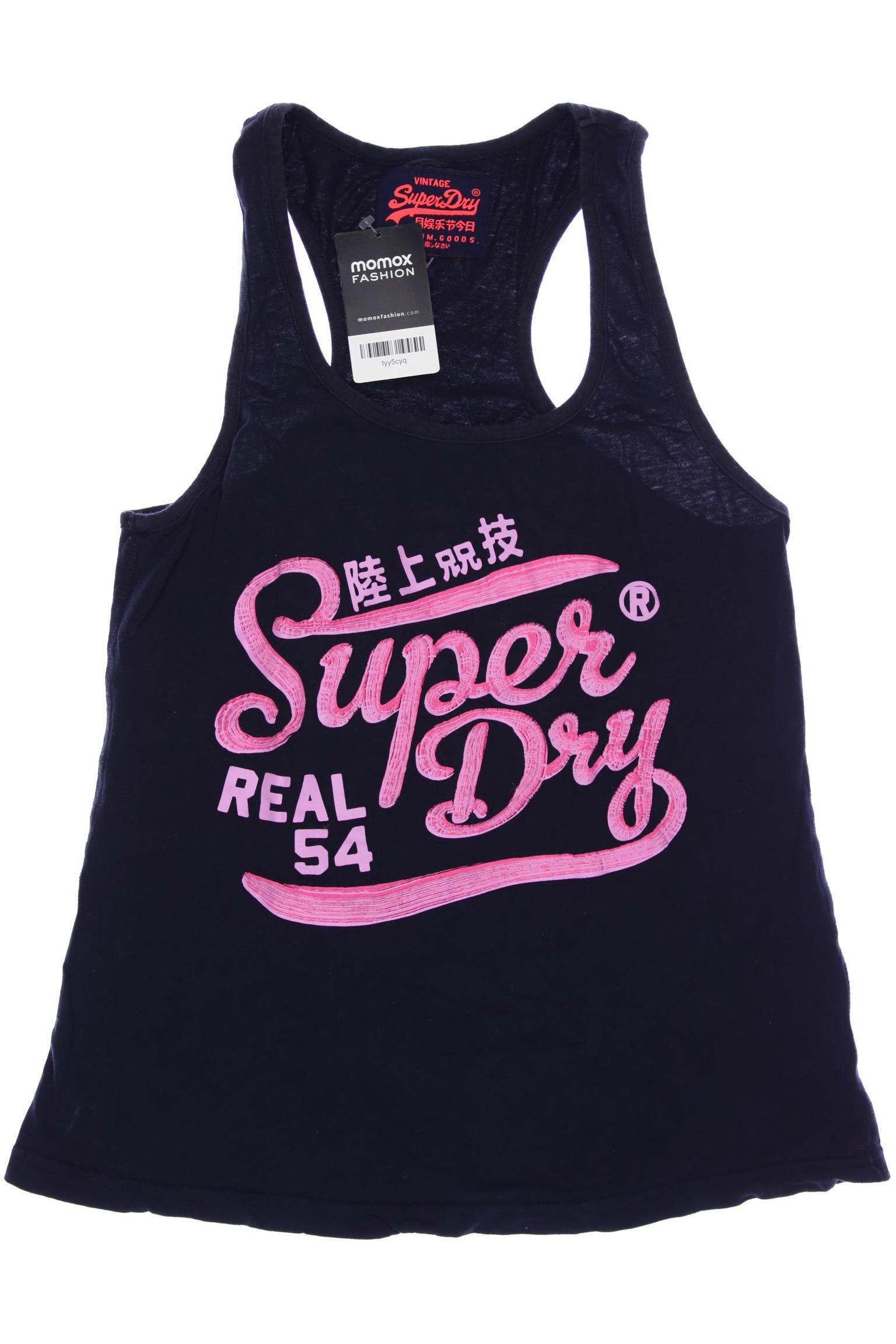 

Superdry Damen Top, schwarz, Gr. 36