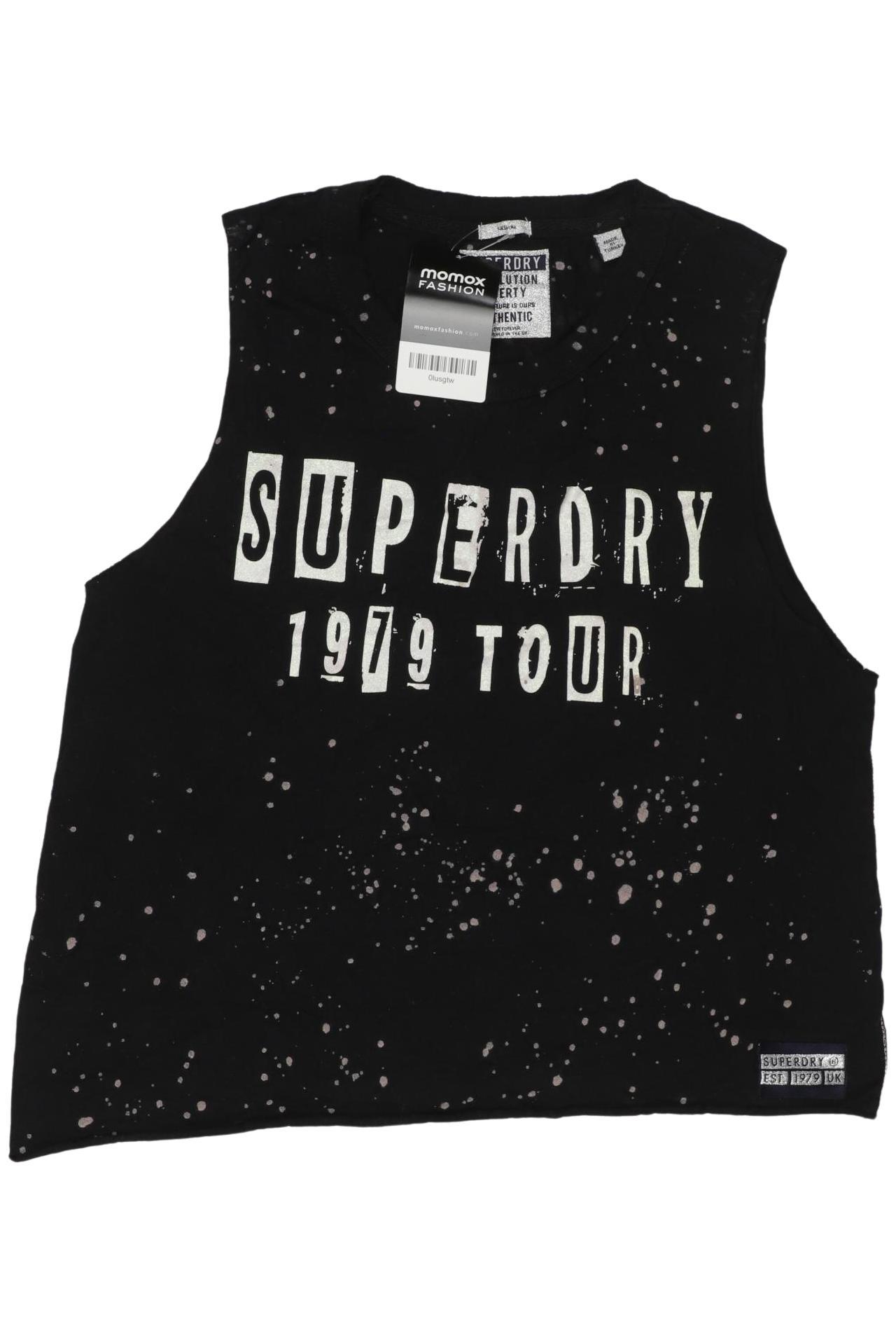 

Superdry Damen Top, schwarz, Gr. 38