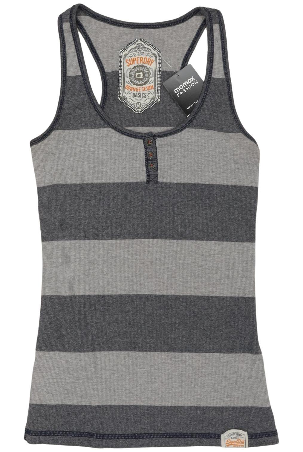 

Superdry Damen Top, grau, Gr. 38