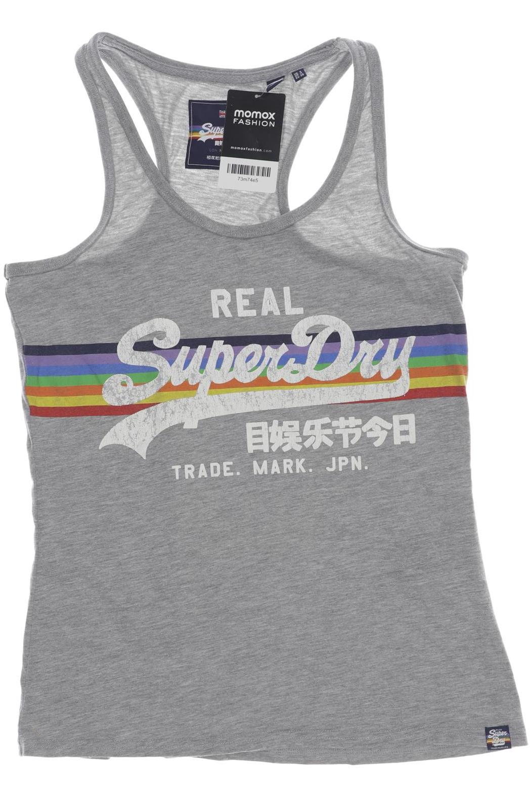 

Superdry Damen Top, grau, Gr. 36