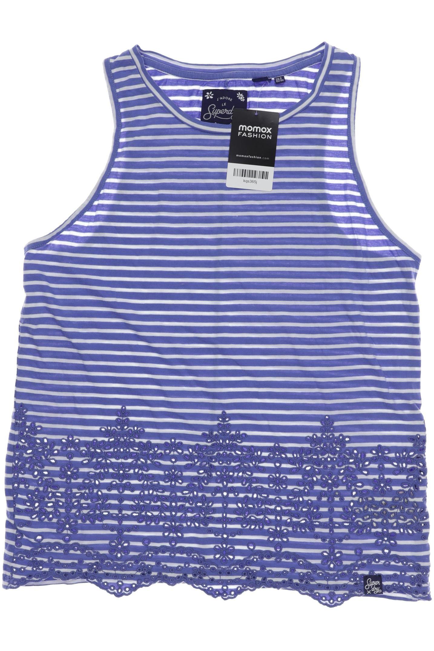 

Superdry Damen Top, blau, Gr. 36