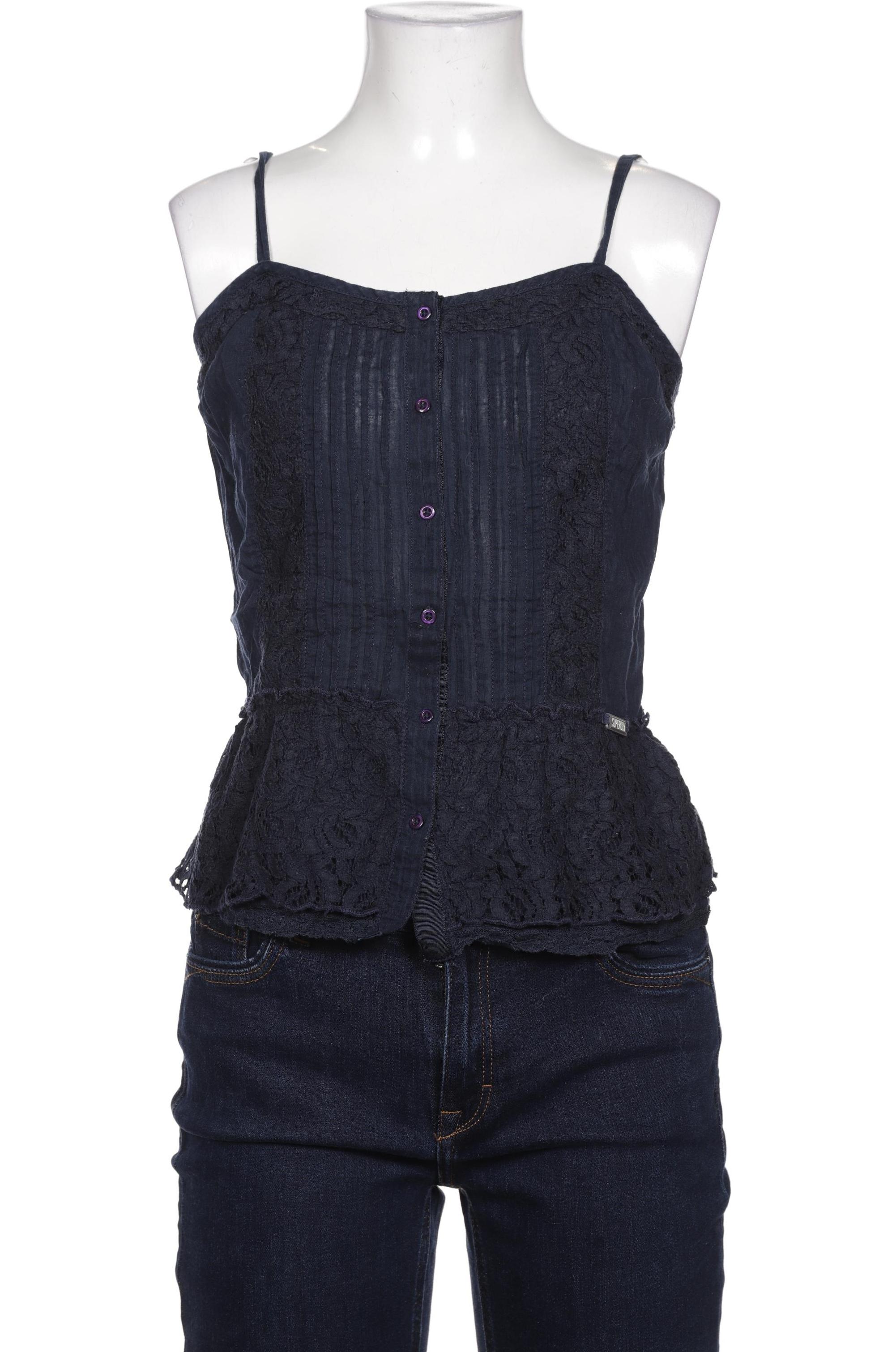 

Superdry Damen Top, marineblau