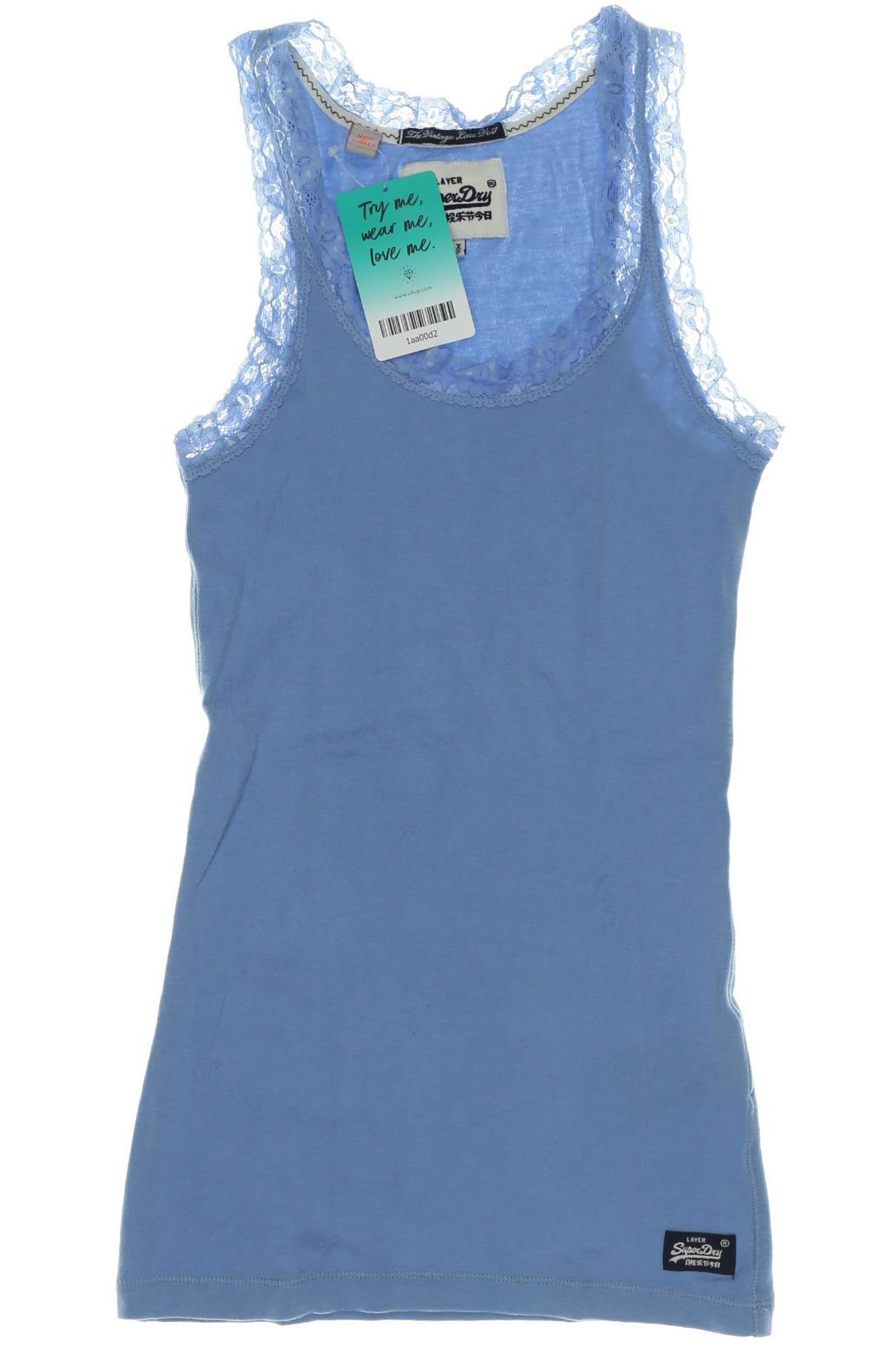 

Superdry Damen Top, blau, Gr.