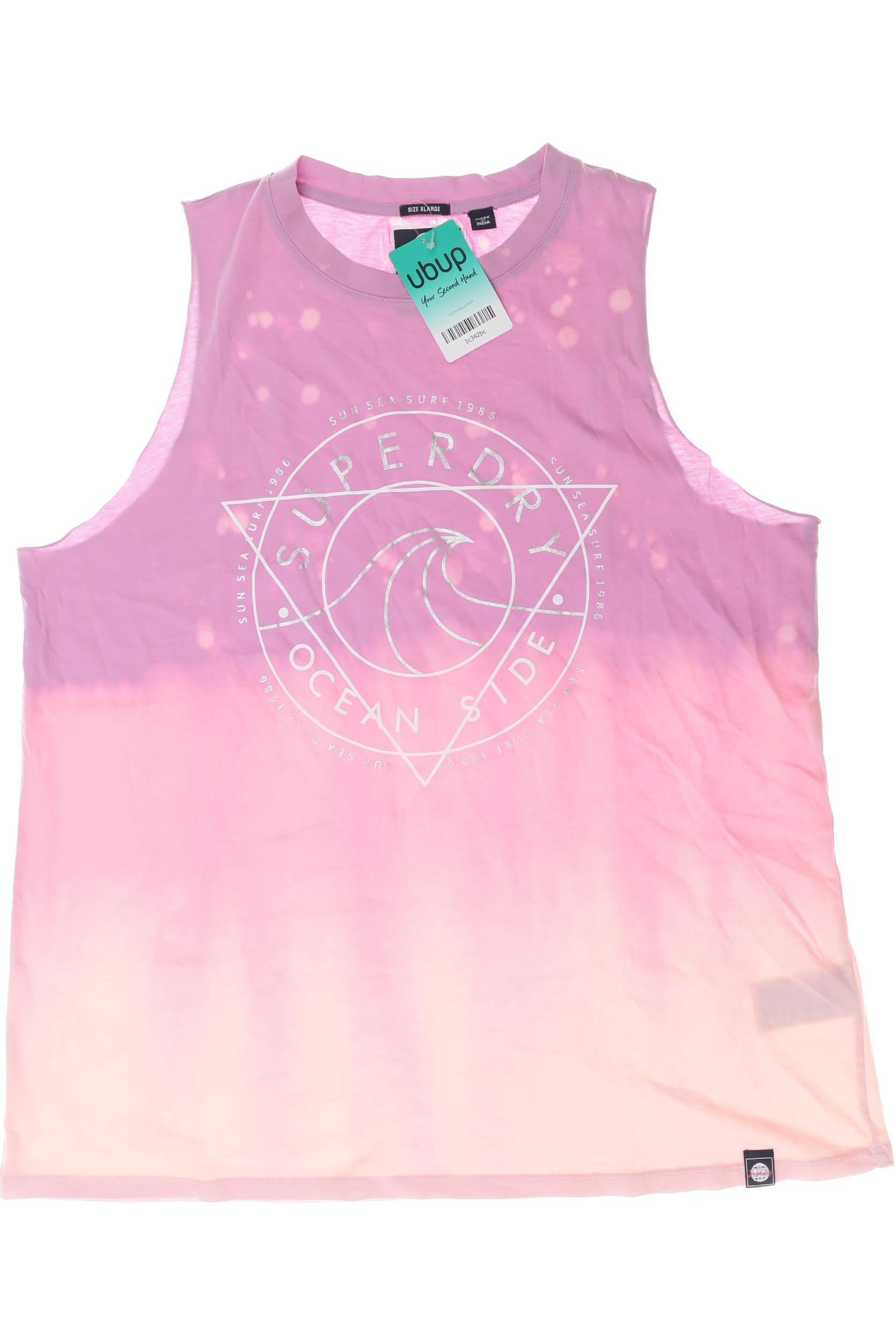 

Superdry Damen Top, pink, Gr.
