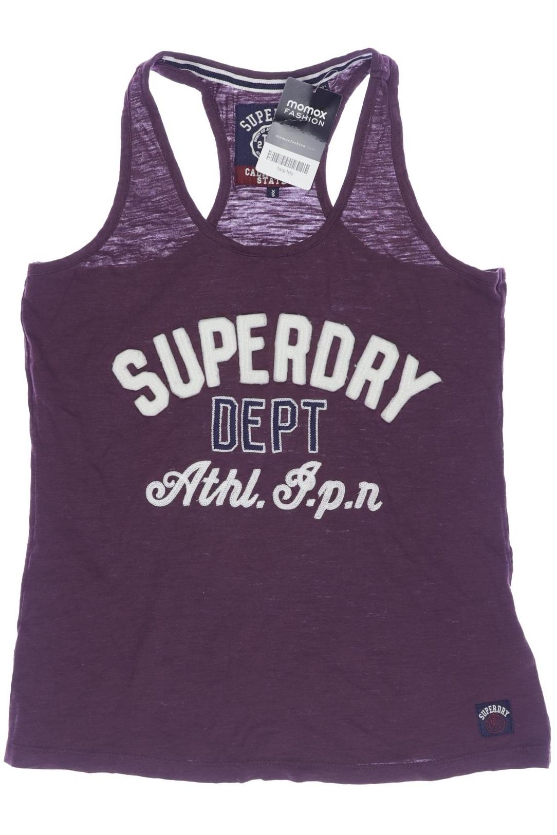 

Superdry Damen Top, bordeaux, Gr. 34