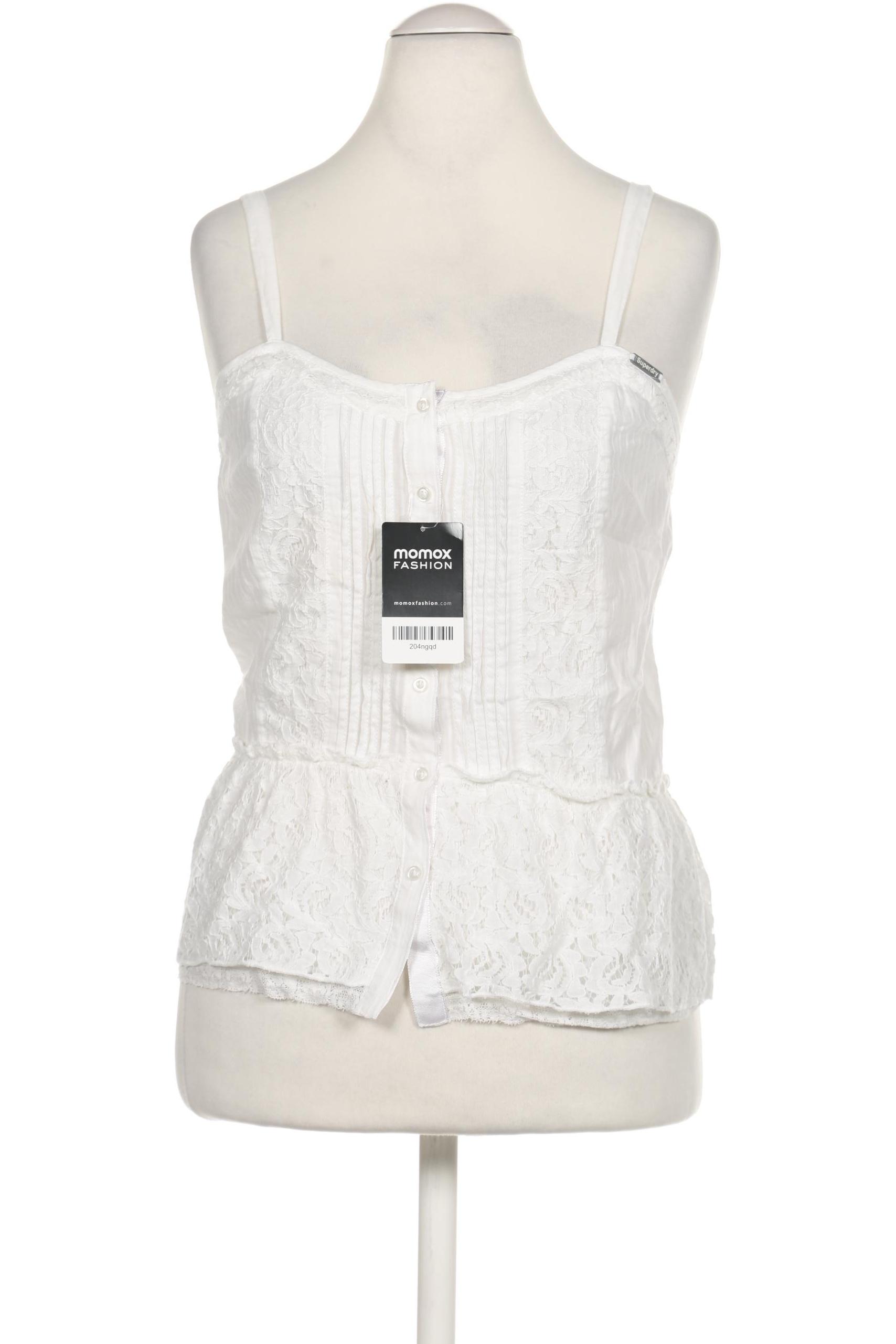 

Superdry Damen Top, weiß, Gr. 38