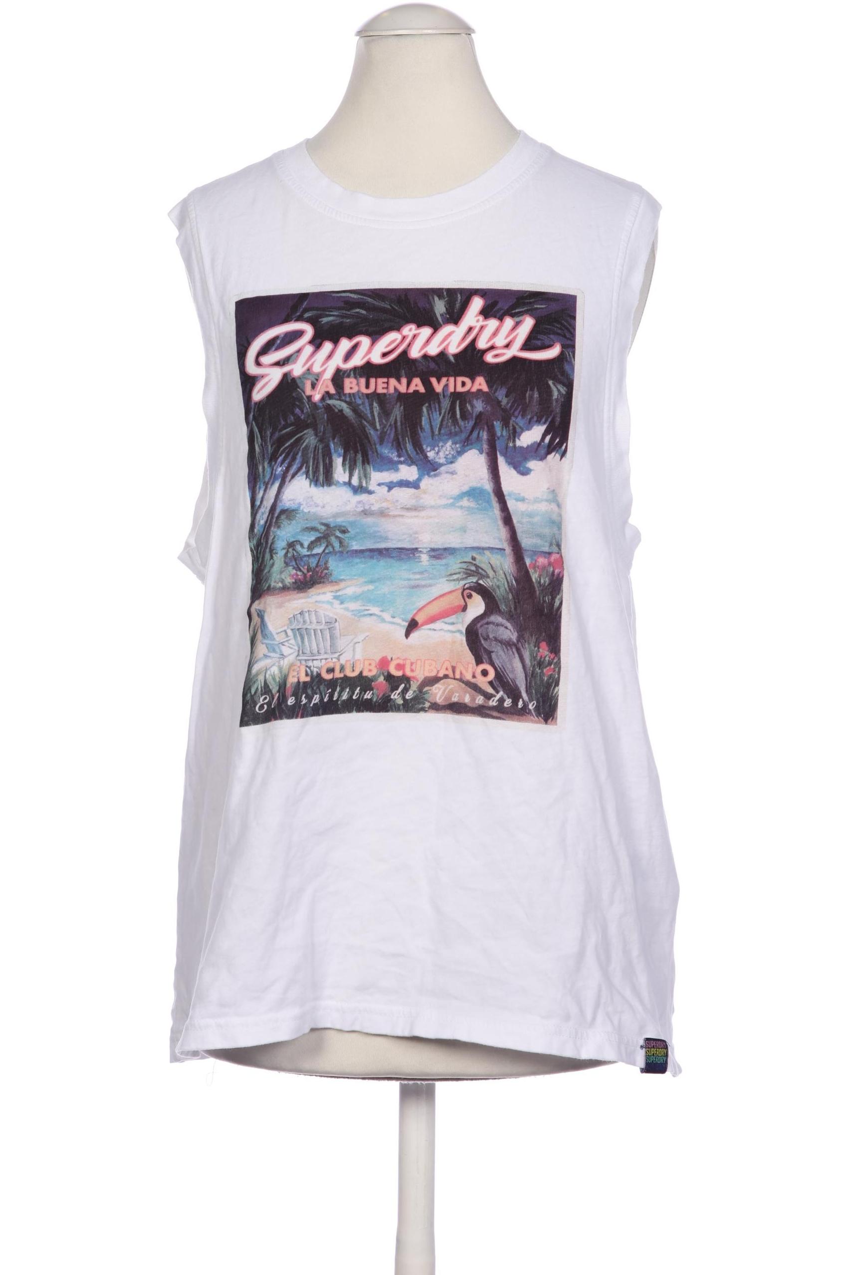 

Superdry Damen Top, weiß, Gr. 36