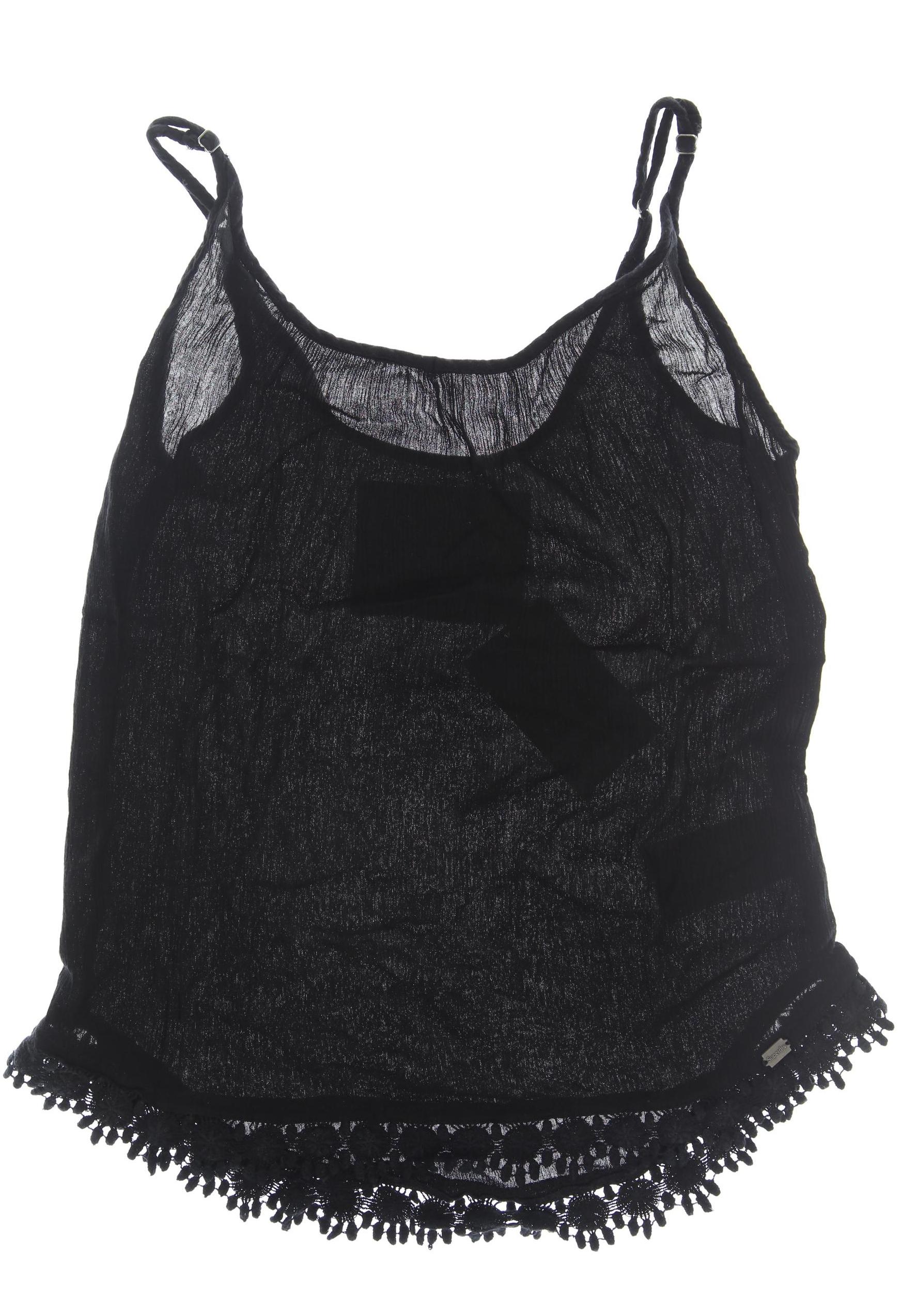 

Superdry Damen Top, schwarz, Gr. 32