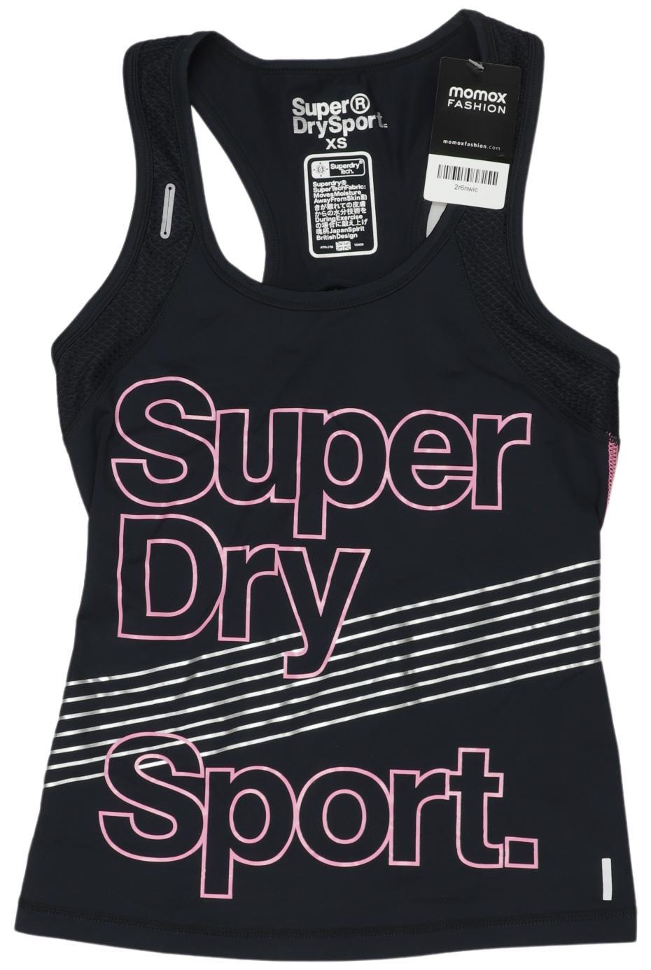 

Superdry Damen Top, marineblau, Gr. 34