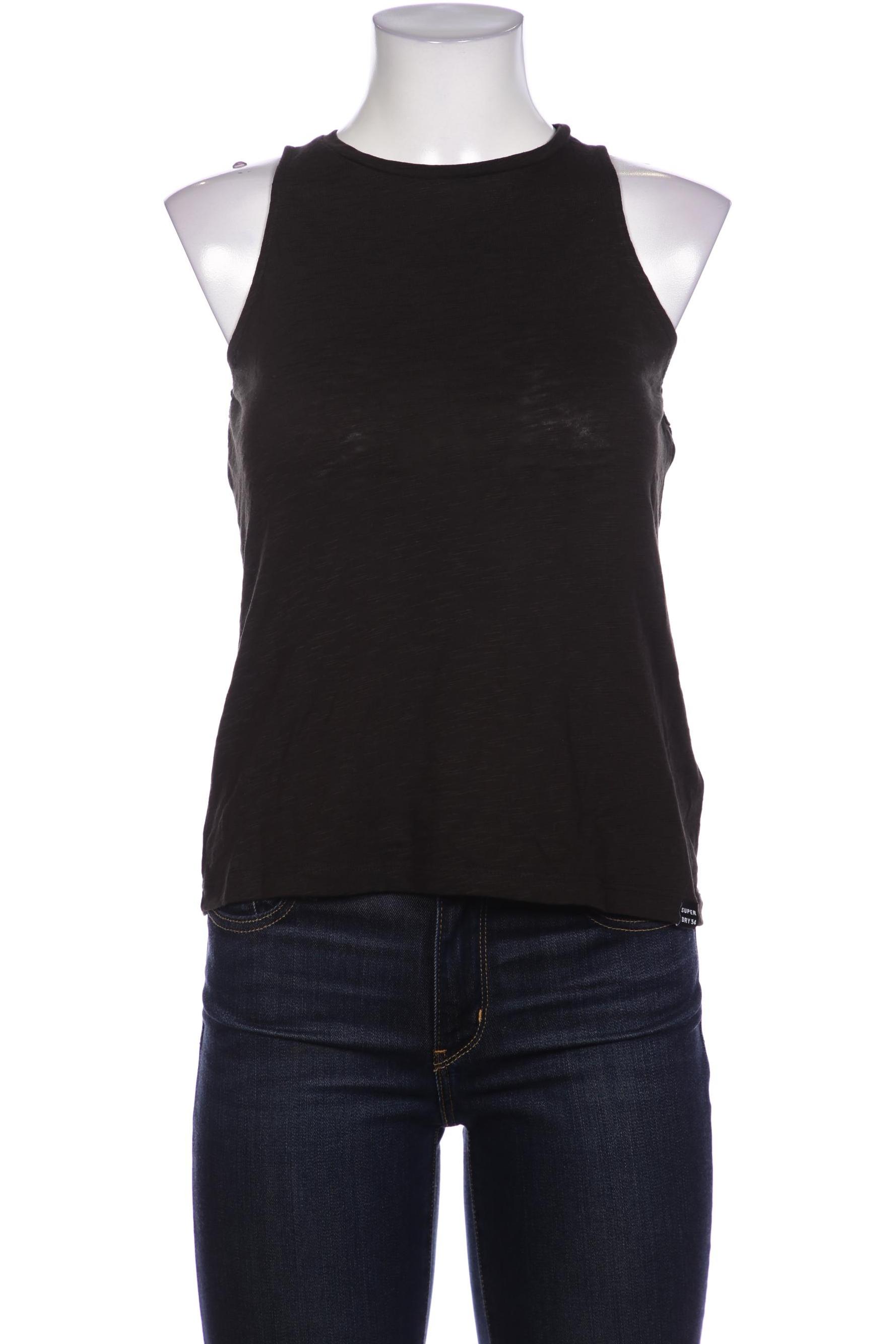 

Superdry Damen Top, schwarz, Gr. 38