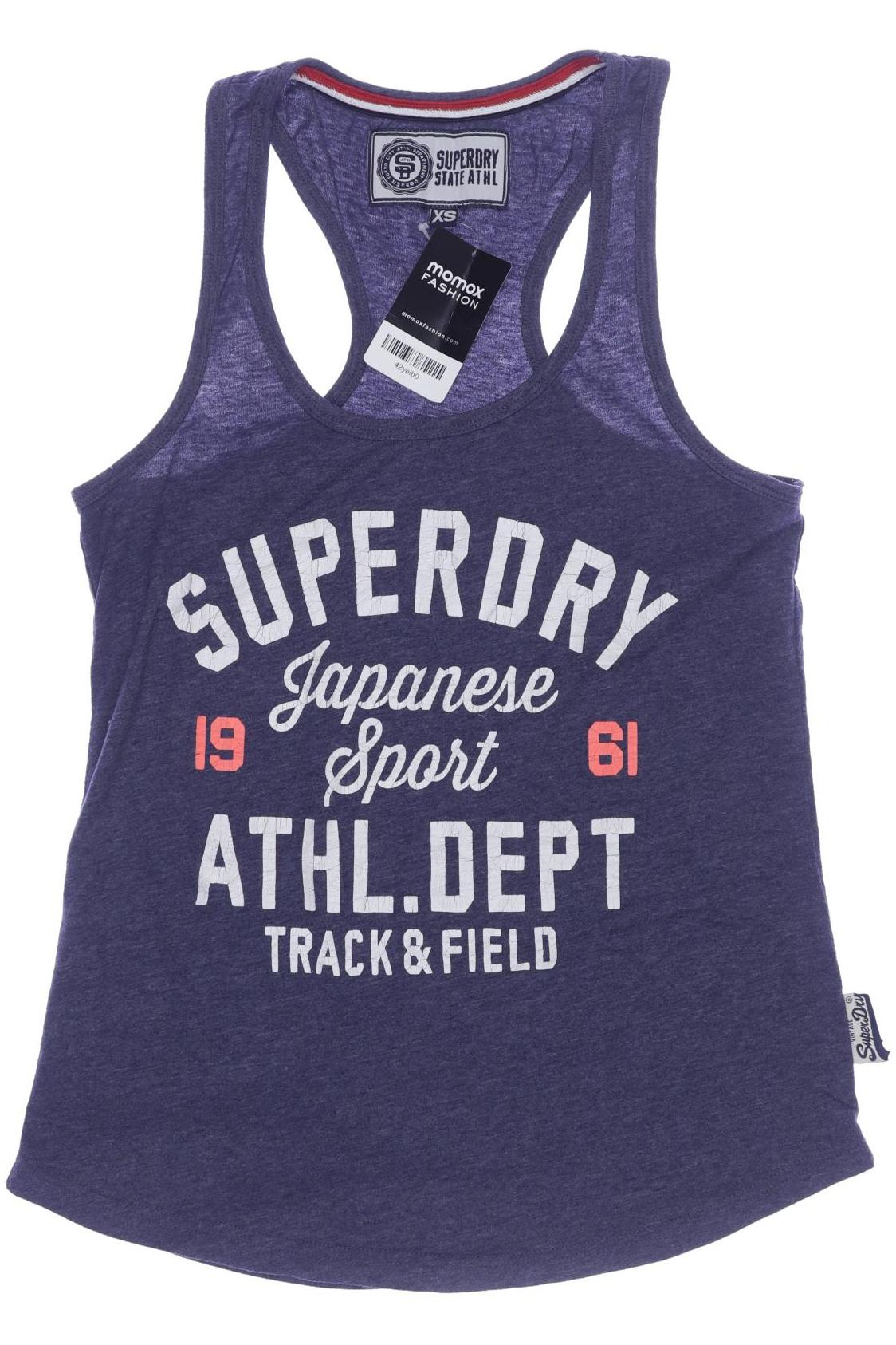 

Superdry Damen Top, marineblau, Gr. 34