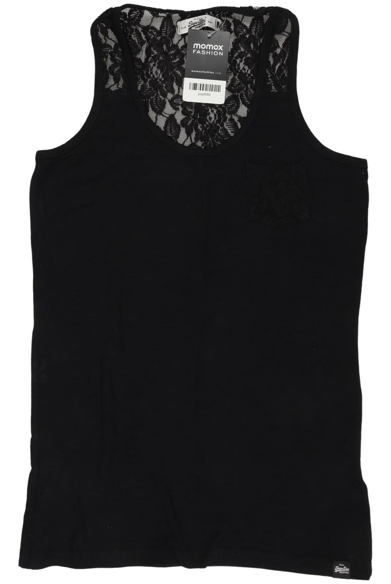 

Superdry Damen Top, schwarz, Gr. 38