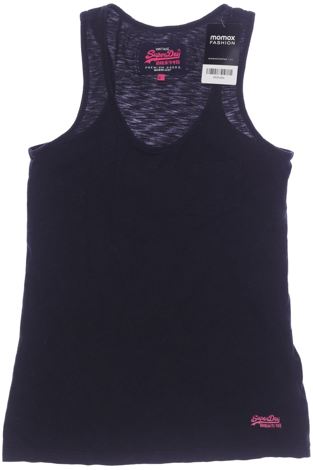 

Superdry Damen Top, schwarz, Gr. 32