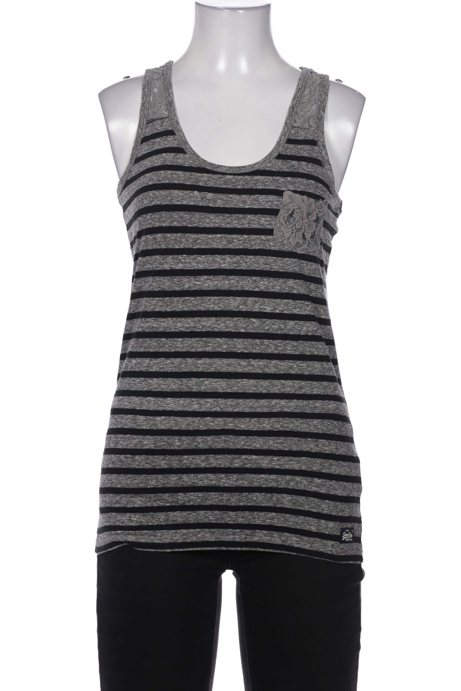 

Superdry Damen Top, grau, Gr. 34
