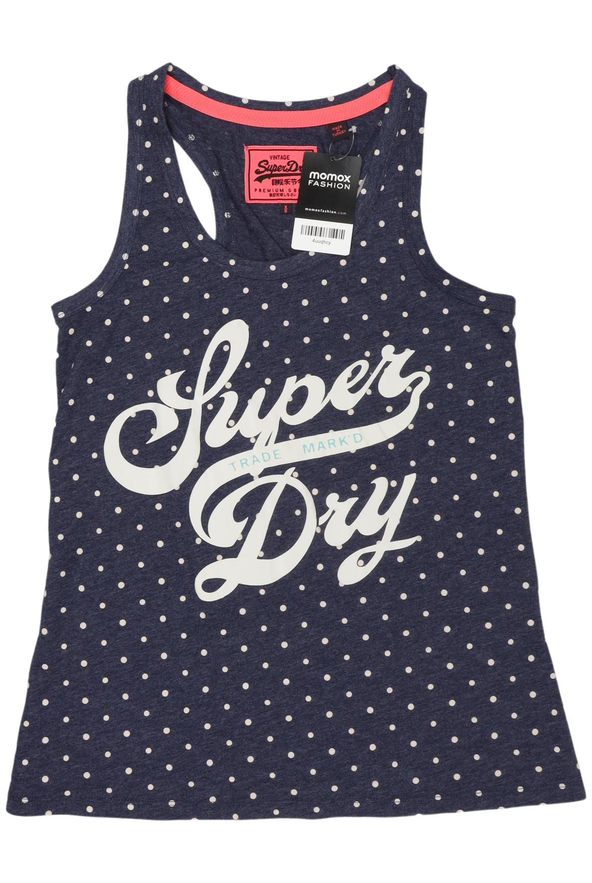 

Superdry Damen Top, marineblau, Gr. 34