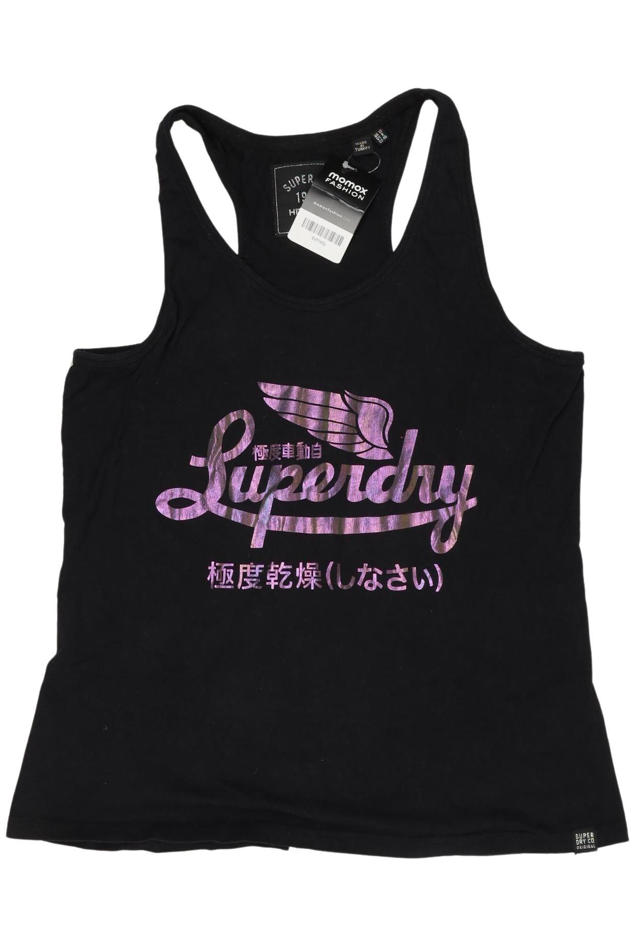 

Superdry Damen Top, schwarz, Gr. 40