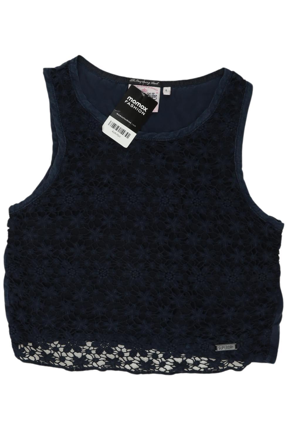 

Superdry Damen Top, marineblau, Gr. 42