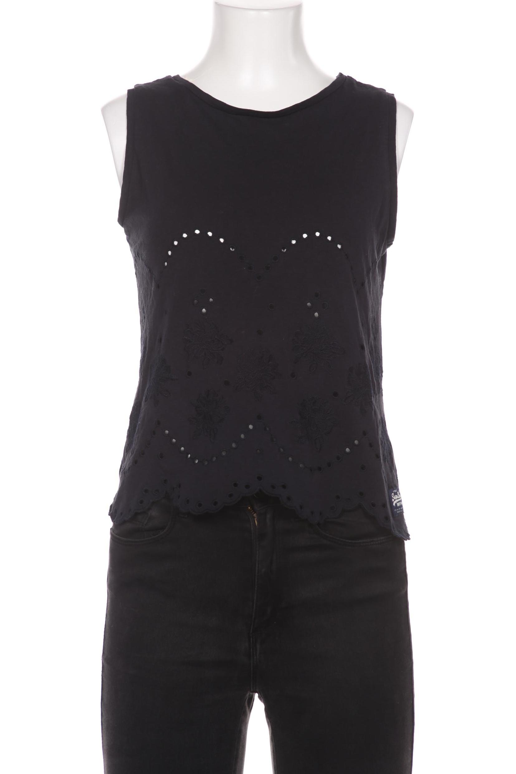 

Superdry Damen Top, marineblau, Gr. 34
