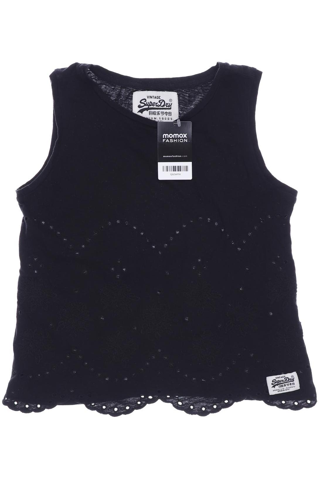 

Superdry Damen Top, schwarz, Gr. 34