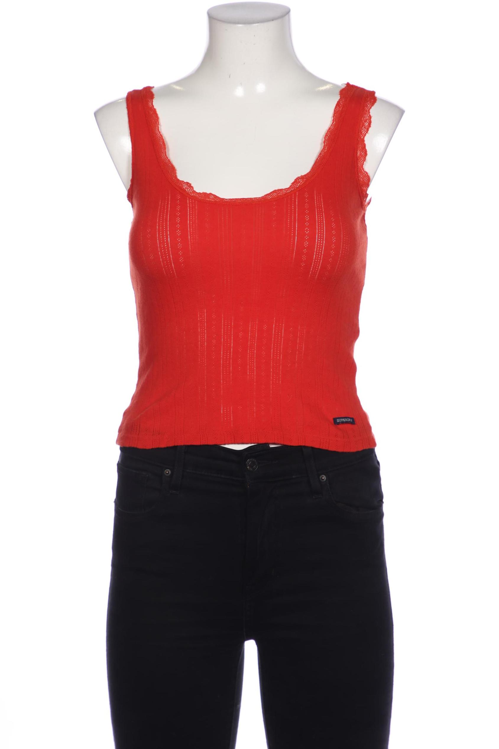 

Superdry Damen Top, rot, Gr. 38