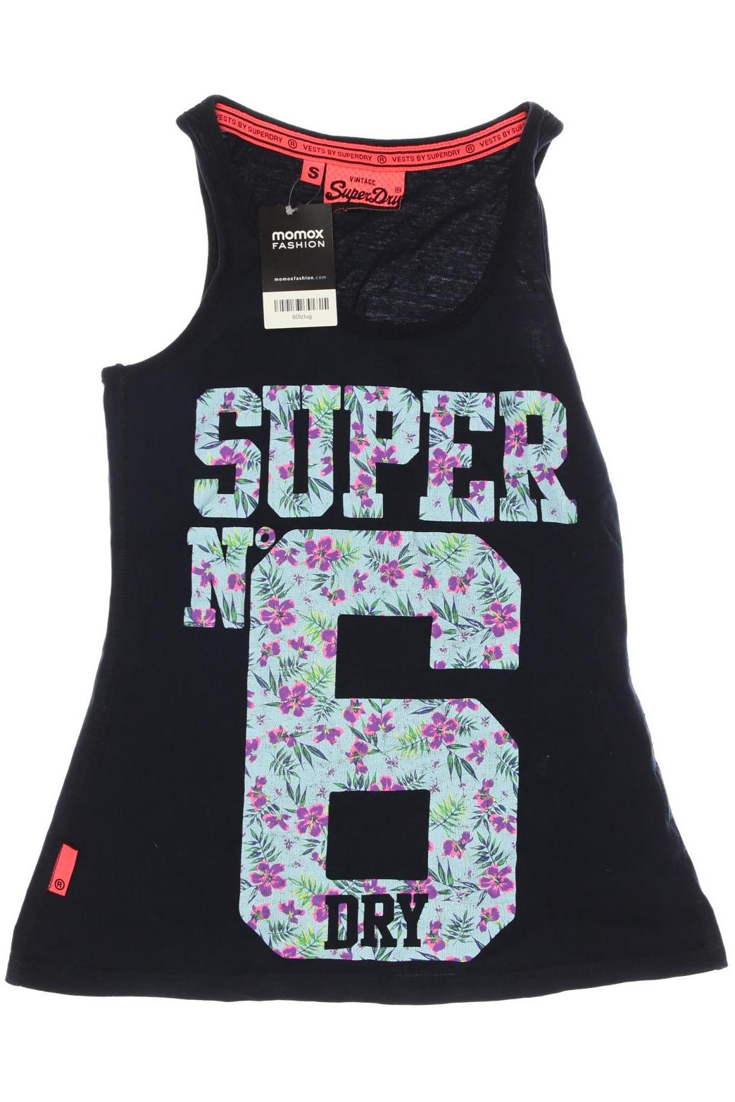 

Superdry Damen Top, marineblau