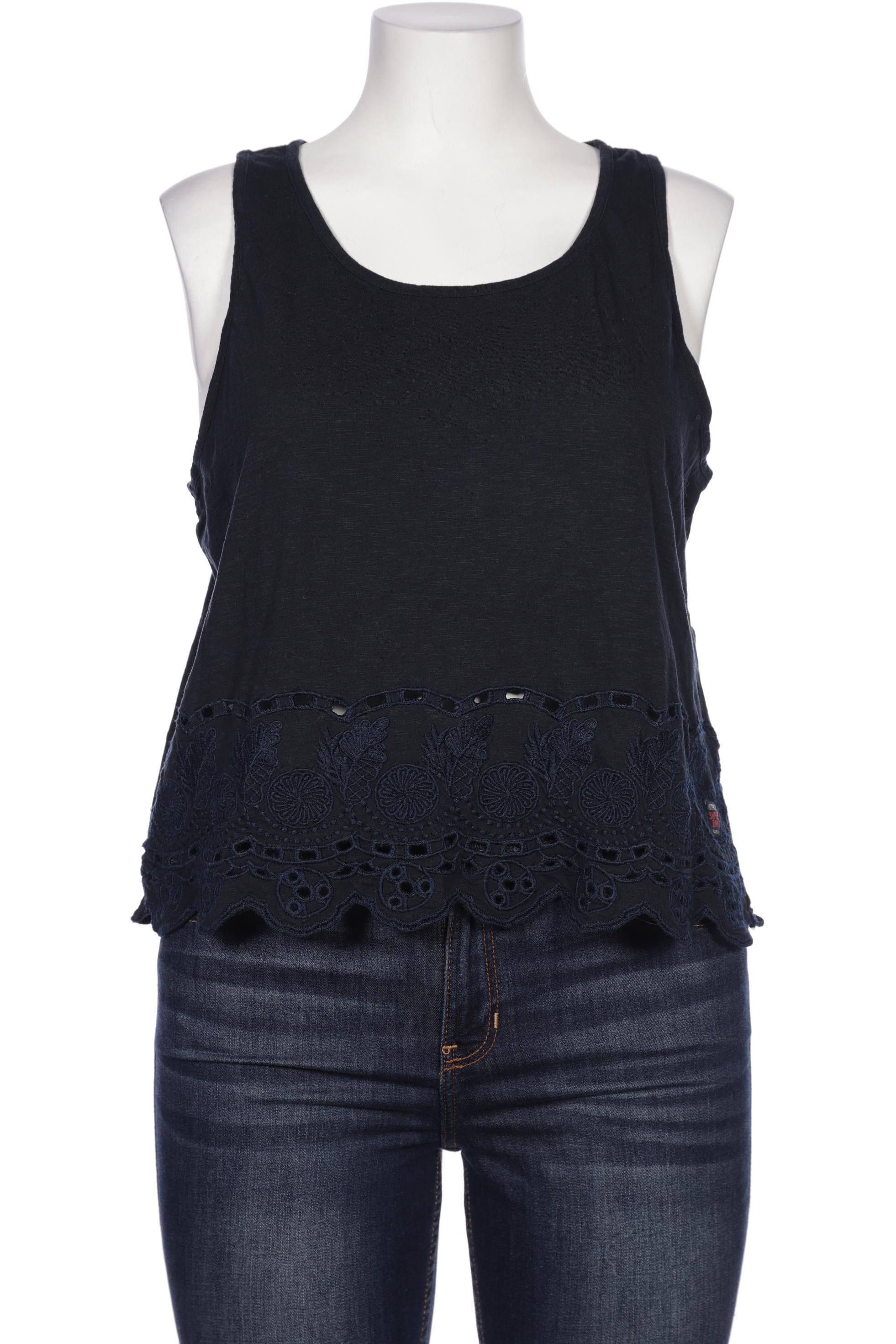 

Superdry Damen Top, marineblau, Gr. 44