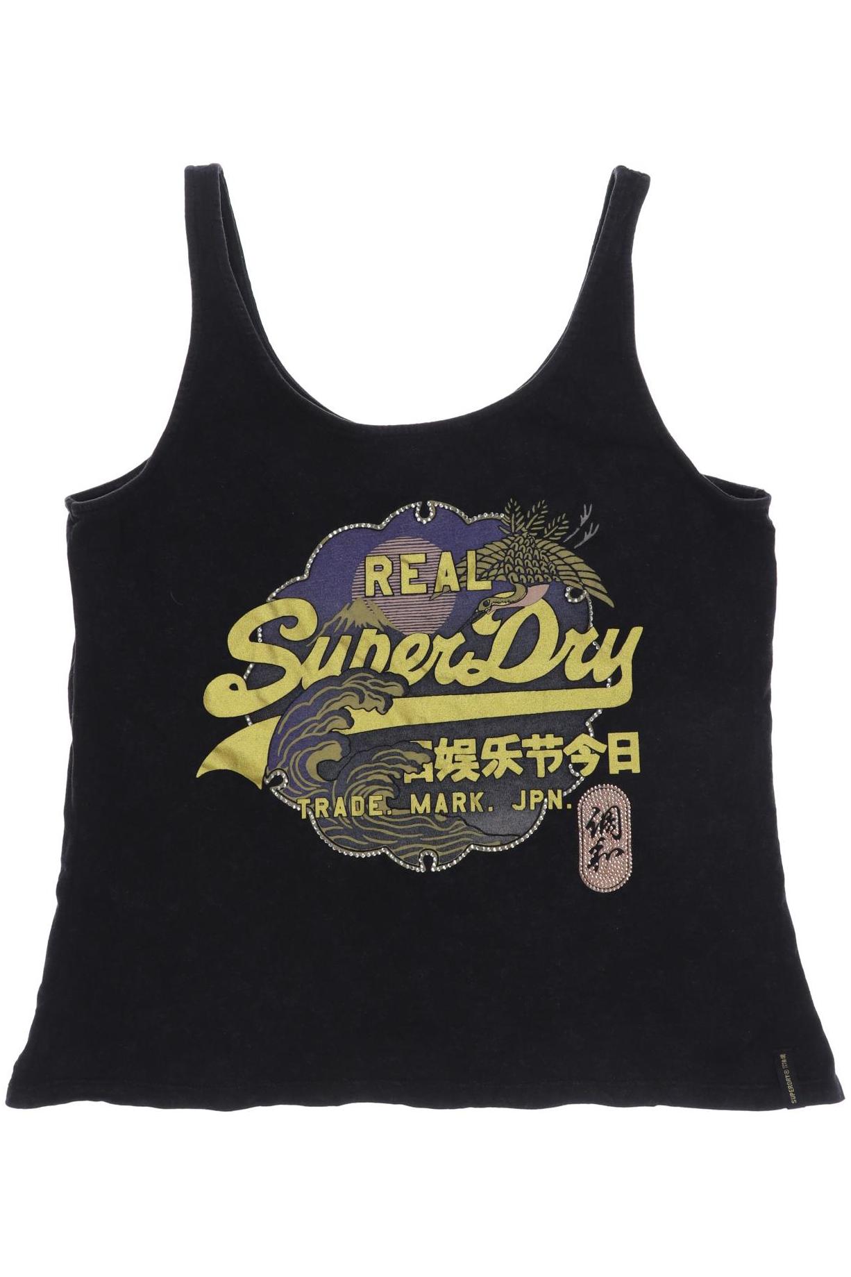 

Superdry Damen Top, schwarz