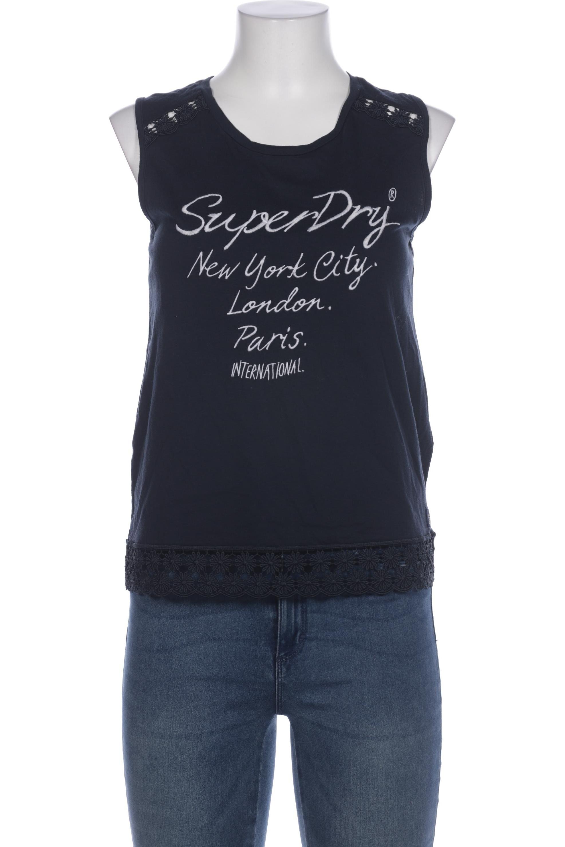 

Superdry Damen Top, marineblau, Gr. 38