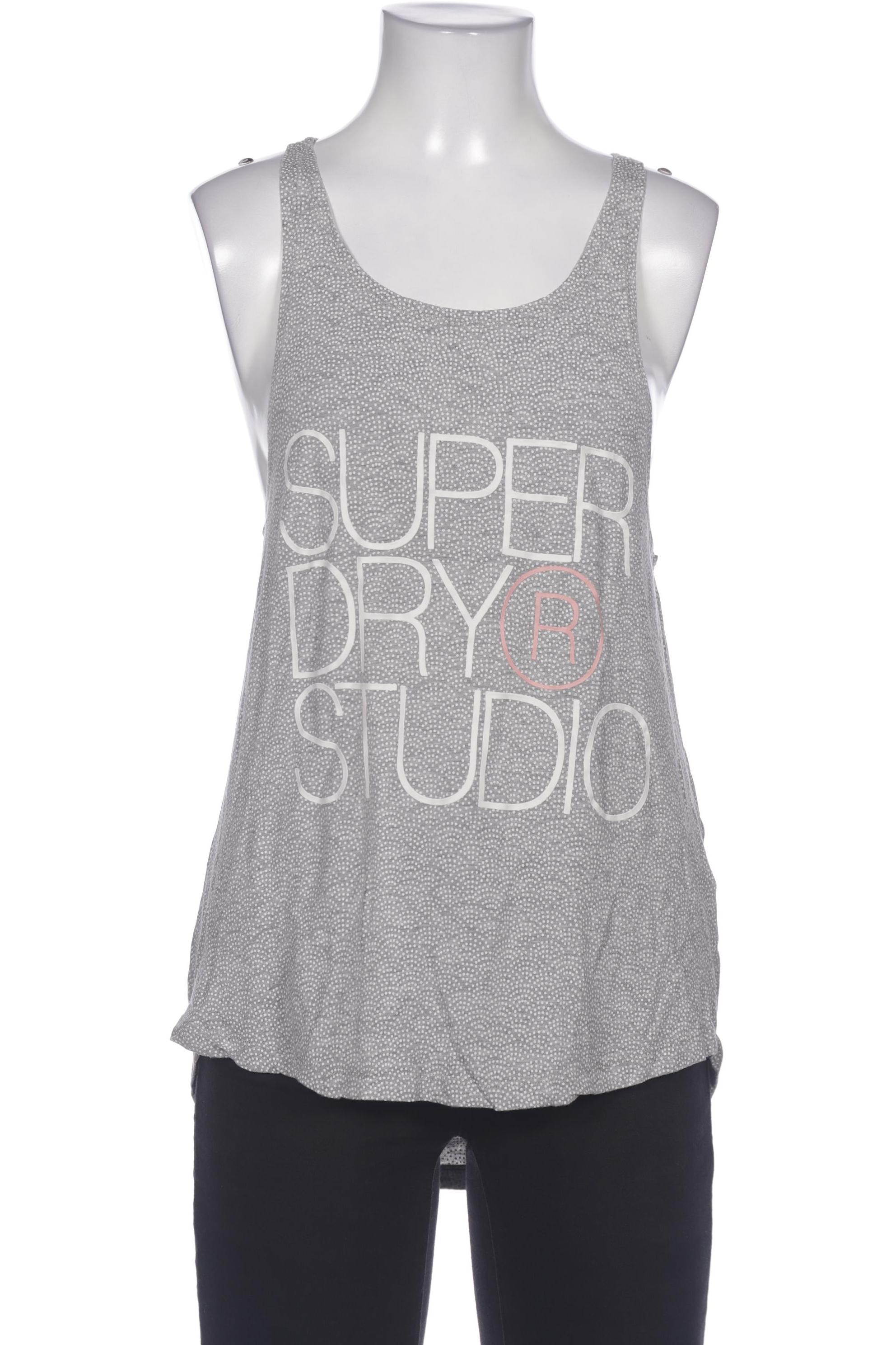 

Superdry Damen Top, grau, Gr. 42