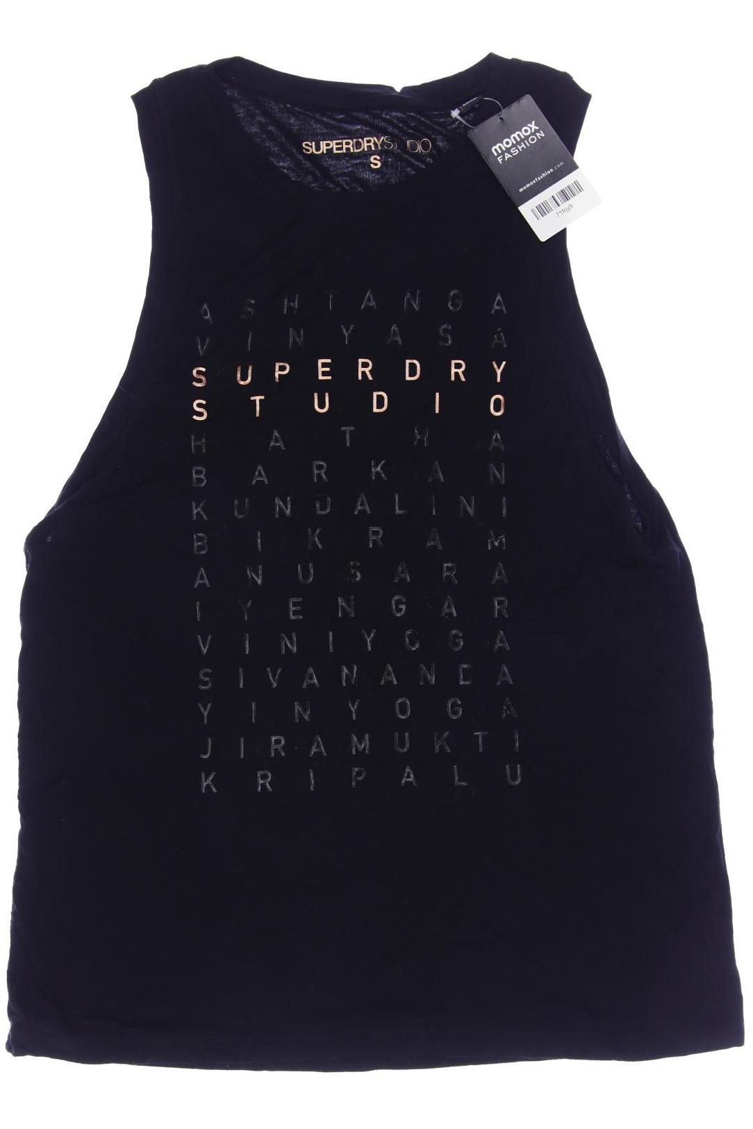 

Superdry Damen Top, schwarz