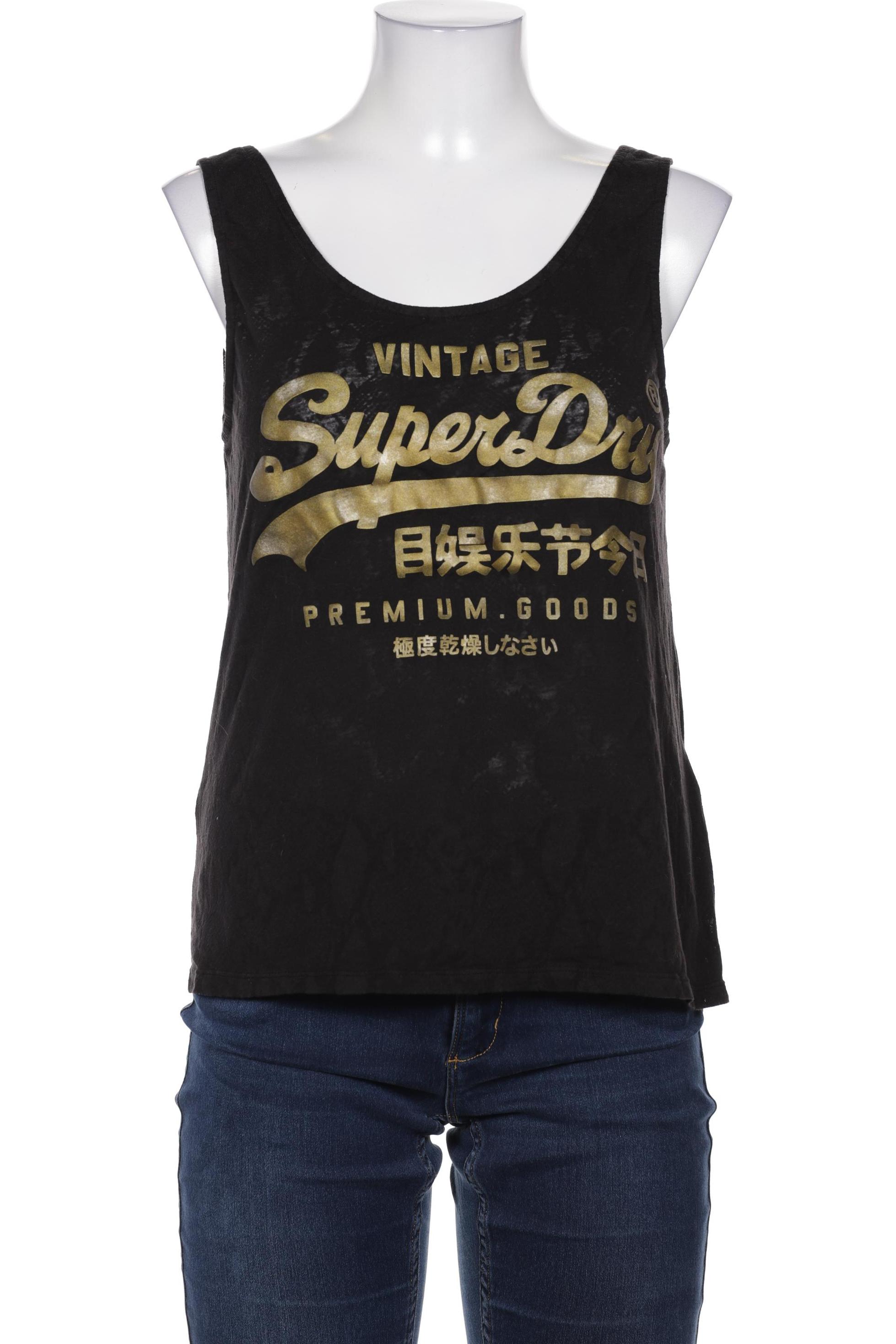 

Superdry Damen Top, schwarz