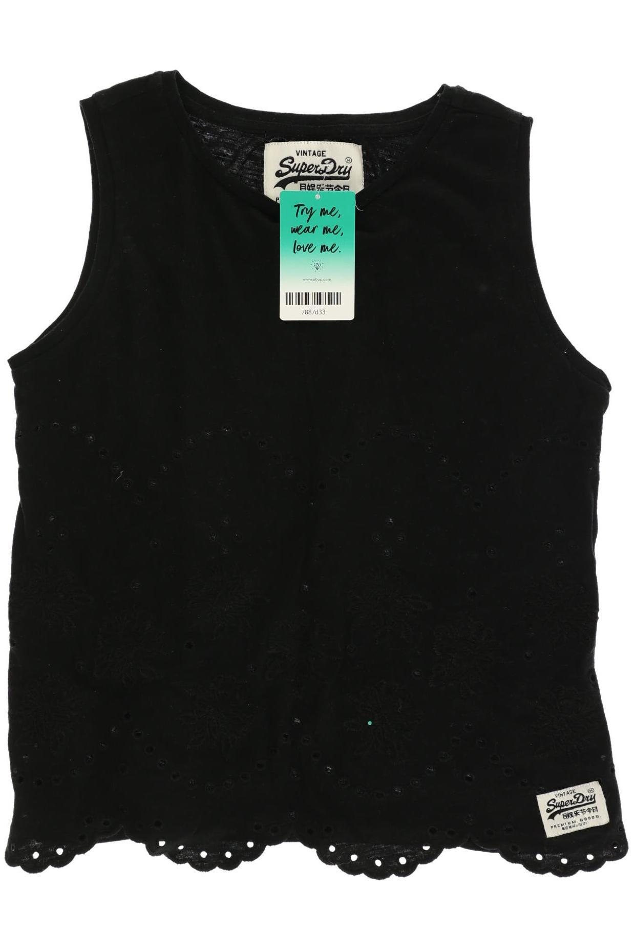 

Superdry Damen Top, schwarz, Gr.