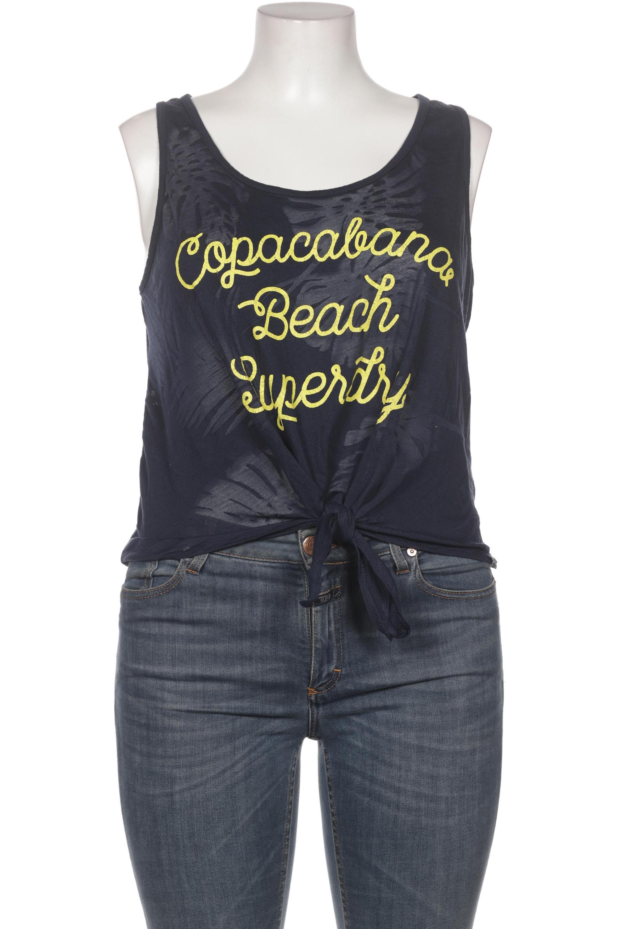 

Superdry Damen Top, marineblau, Gr. 42
